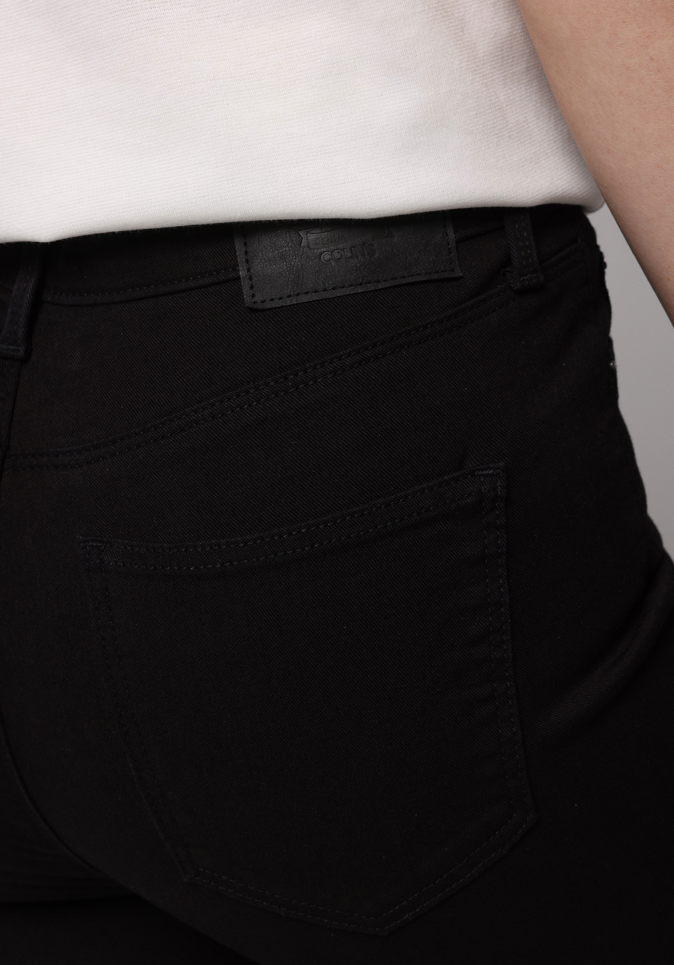 Super Slim Fit Yüksek Bel Dar Paça Kadın Siyah Jean Pantolon