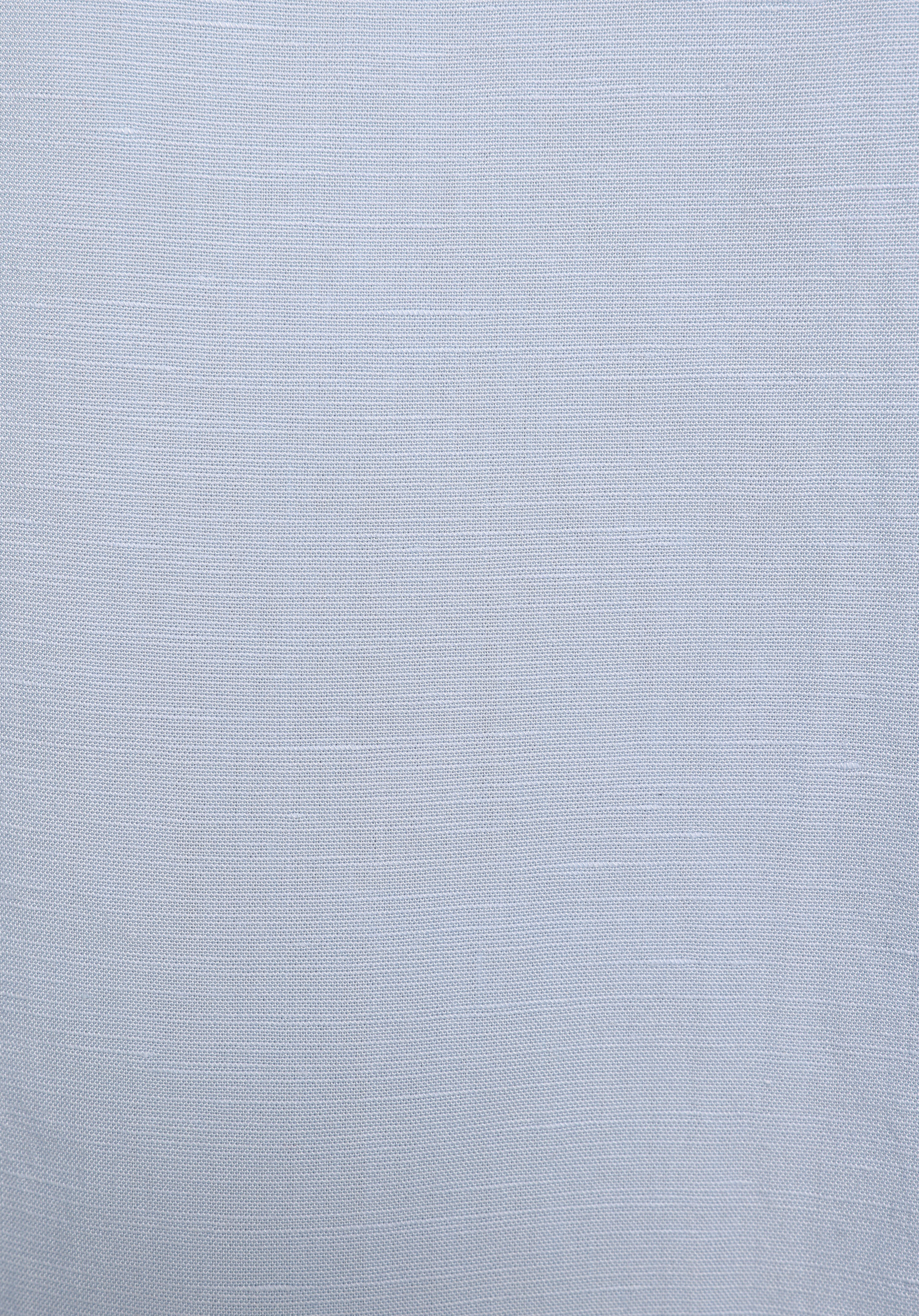 Fashion Fit Shirt Neck Düz Kadın Mavi Uzun Kol Gömlek