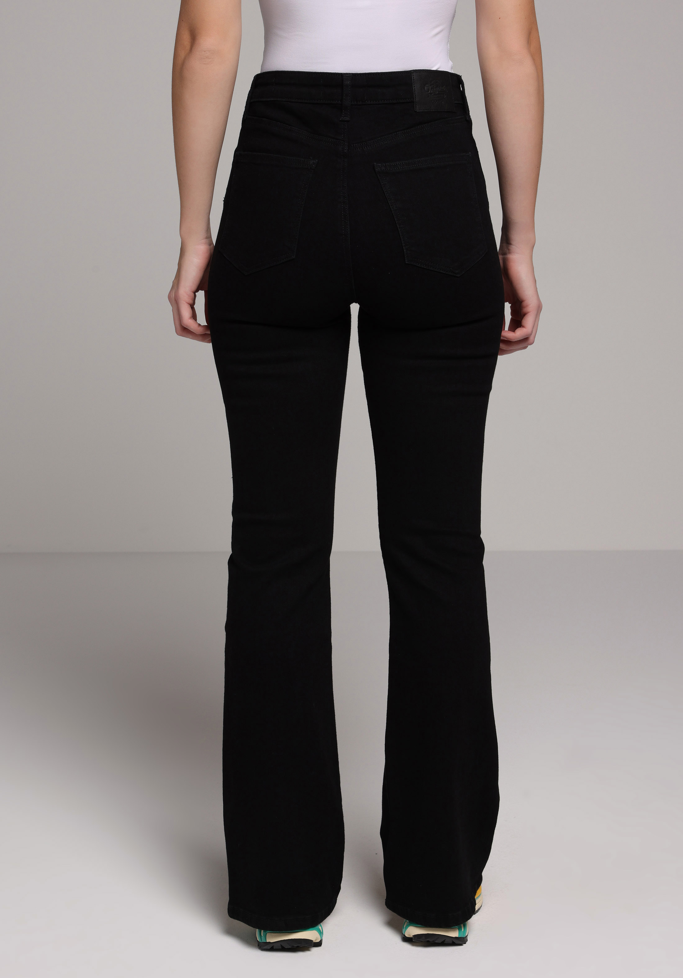 Regular Fit   Kadın Black Black Denim Jean Pantolon