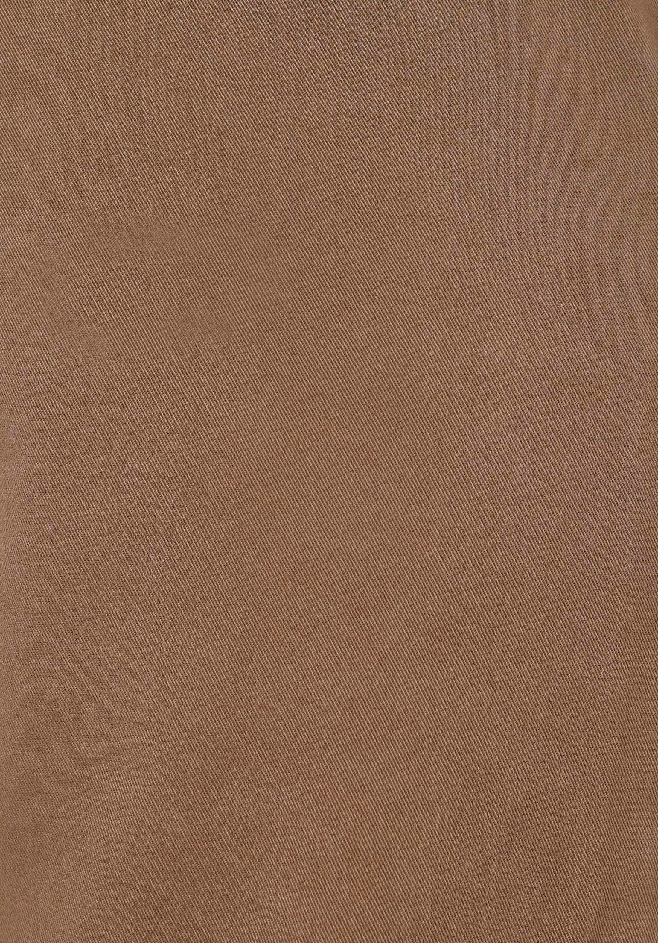 Slim Fit Orta Bel Düz Paça Erkek Kahverengi  Pantolon