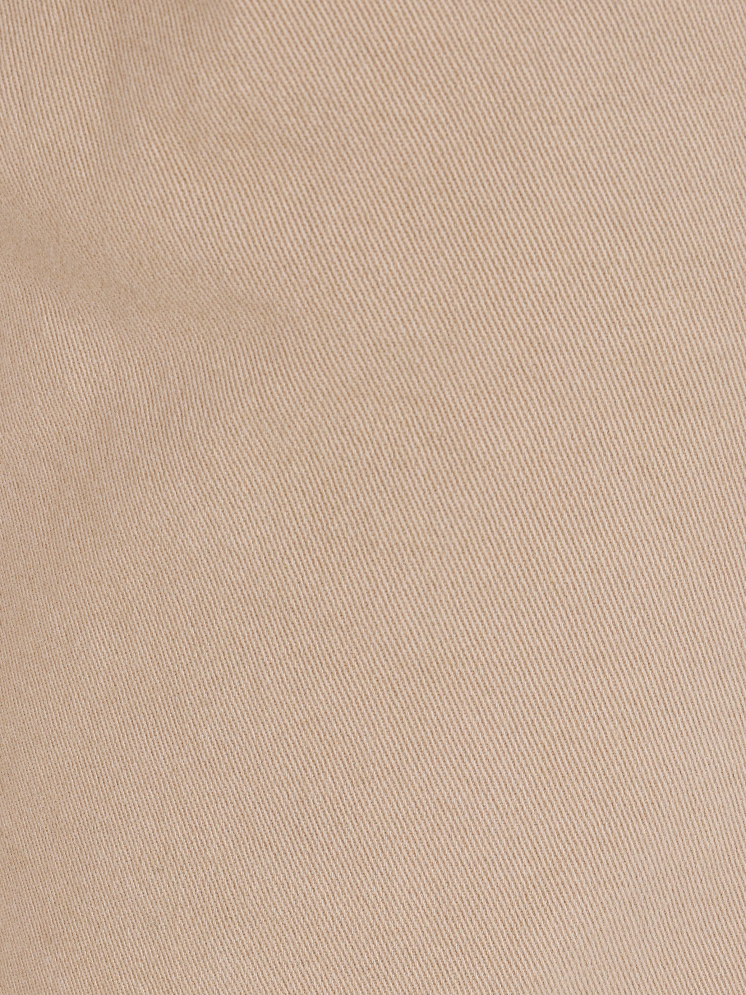 Slim Fit Orta Bel Düz Paça Erkek Bej  Pantolon