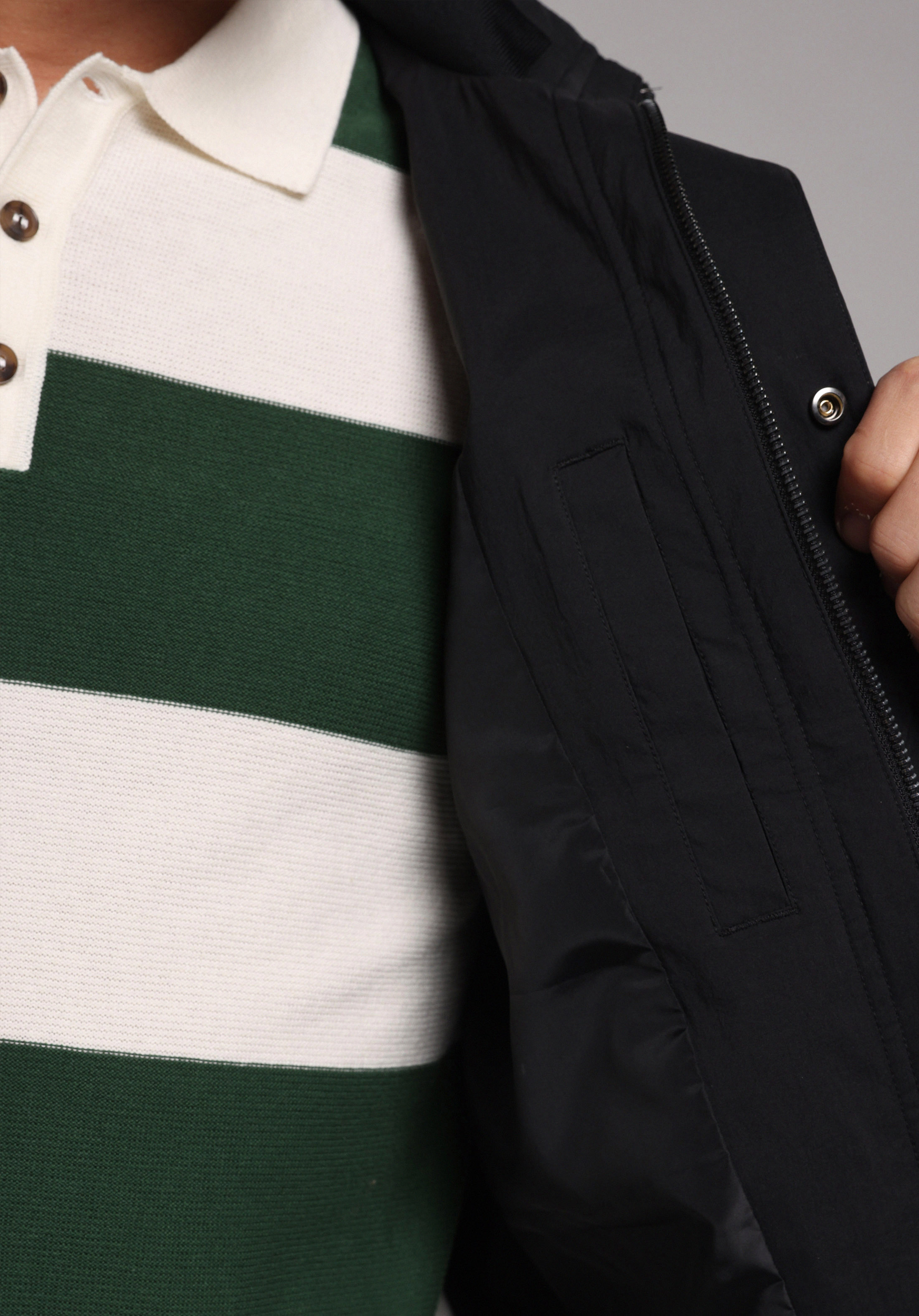 Regular Fit    Erkek Siyah Ceket