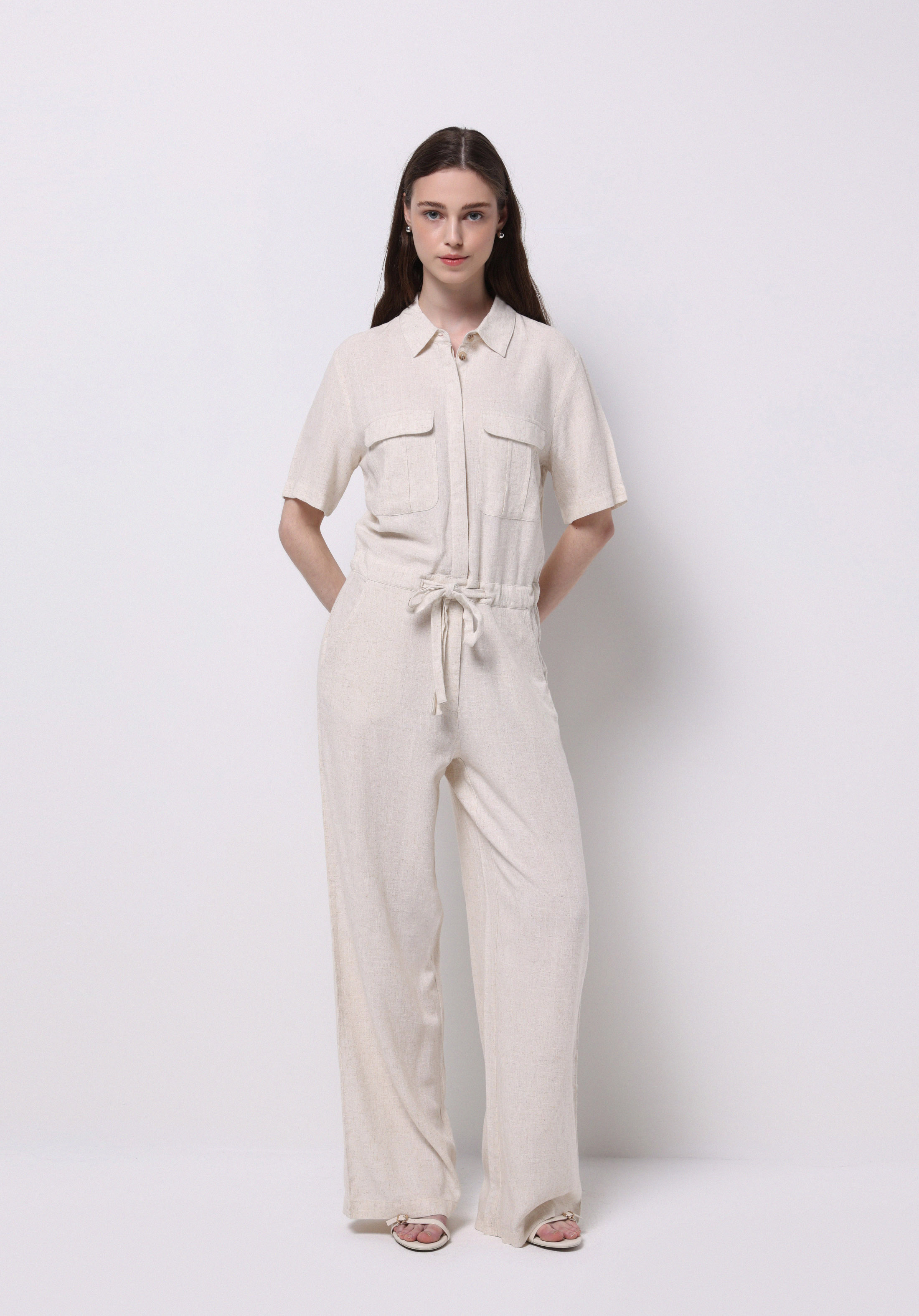 Regular Fit  Kadın Bej  Elbise