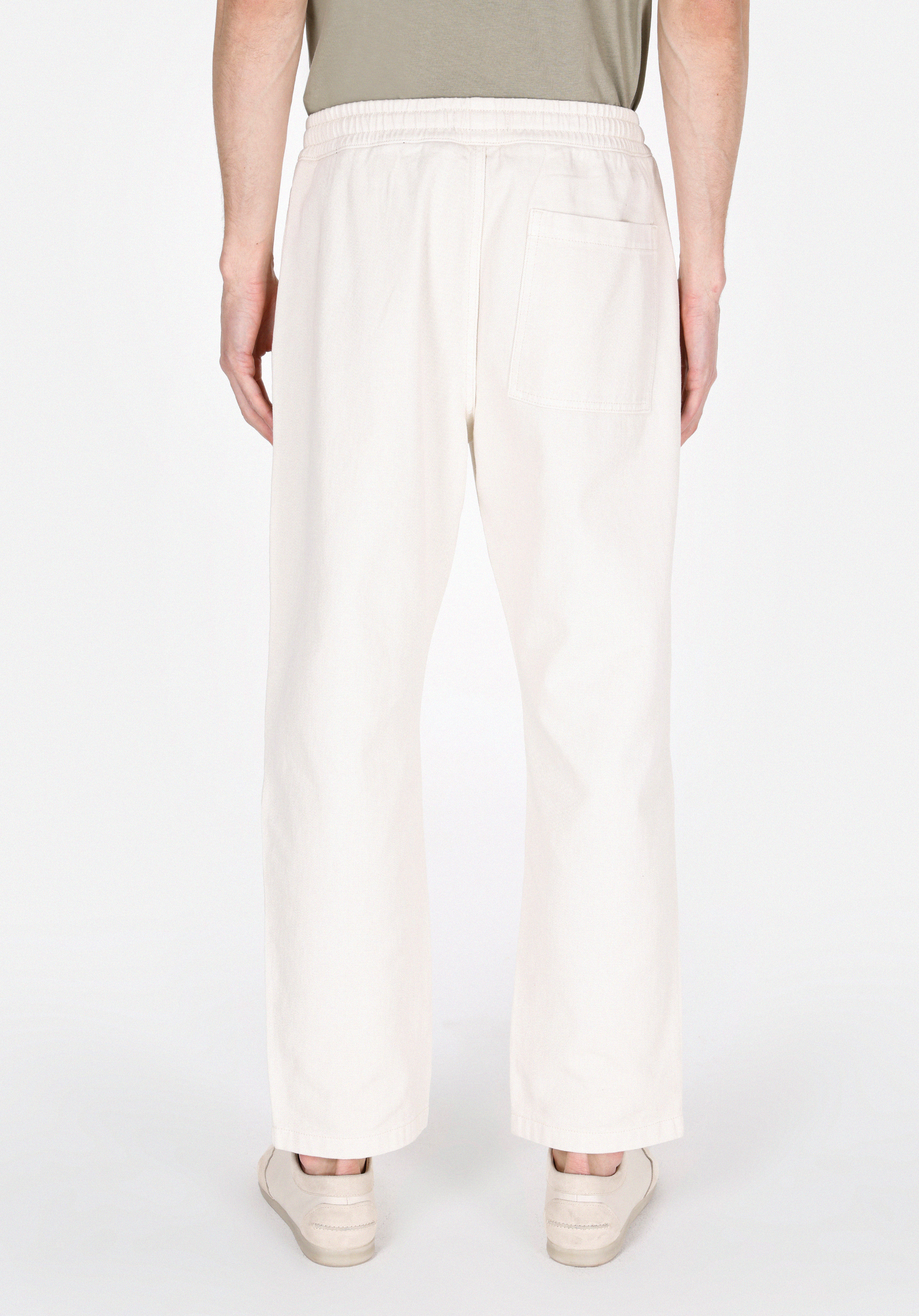 Relax Fit Orta Bel Bol Paça Erkek Taş  Pantolon