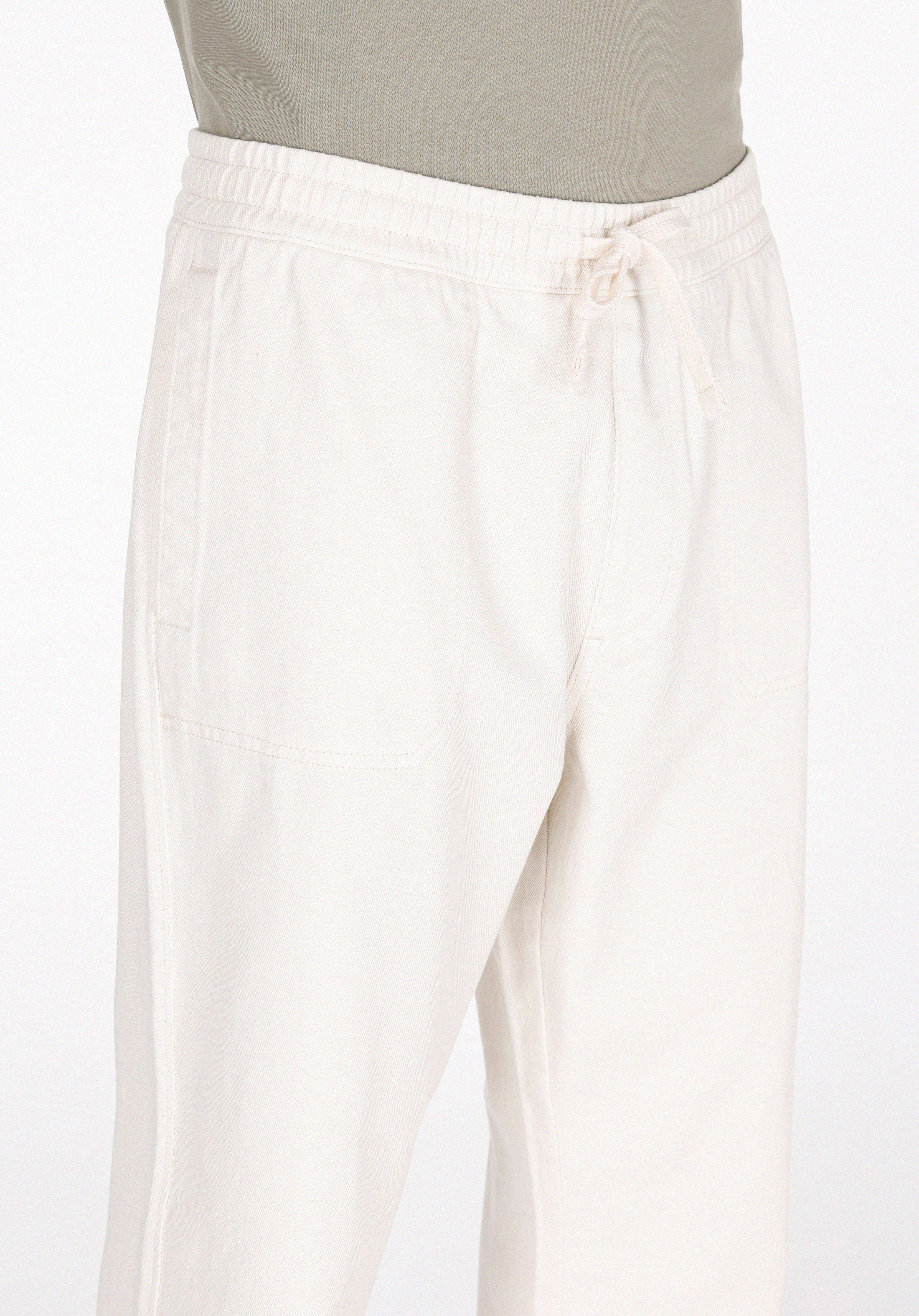 Relax Fit Orta Bel Bol Paça Erkek Taş  Pantolon