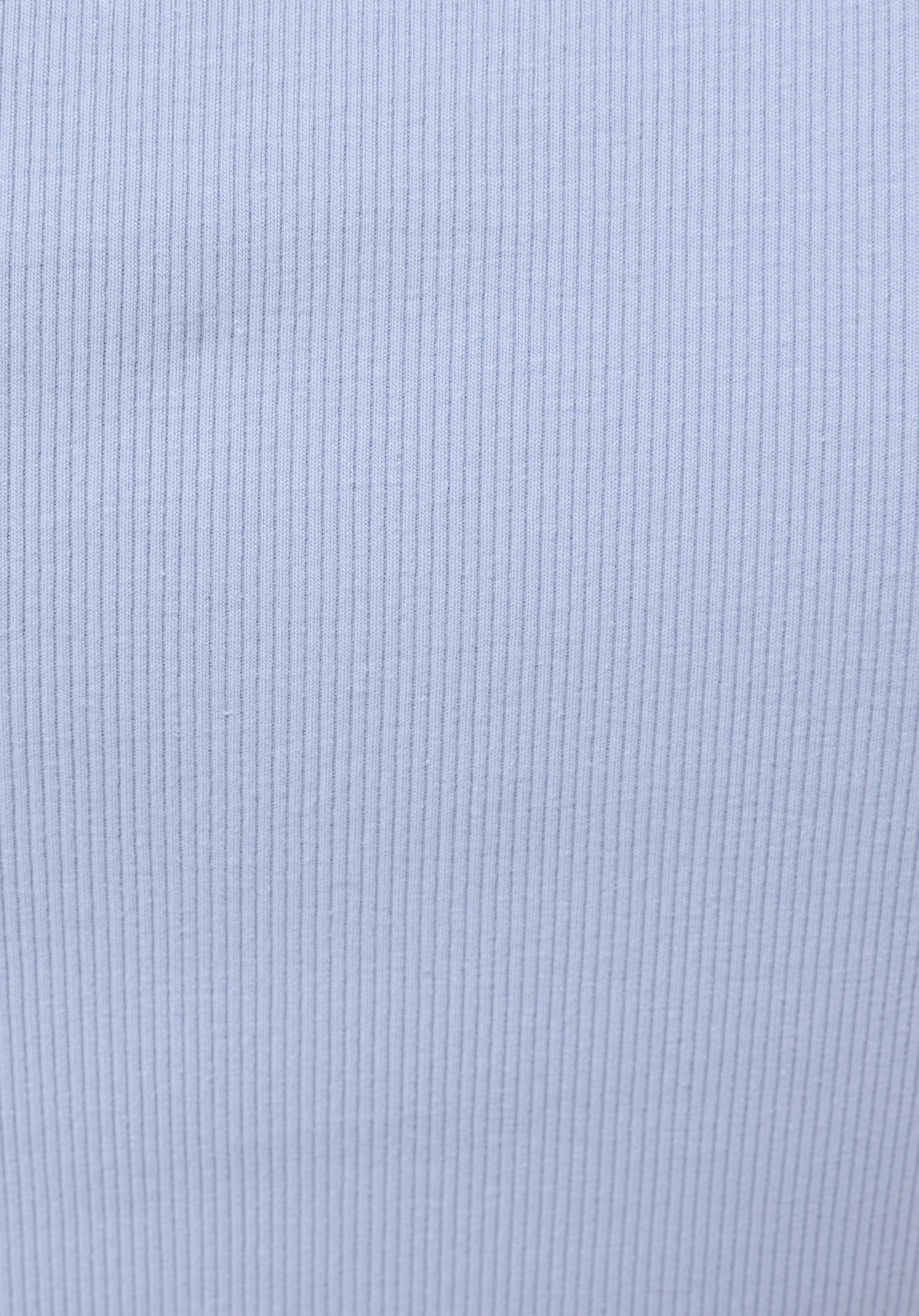 Slim Fit   Kadın Mavi Kısa Kol Tişört