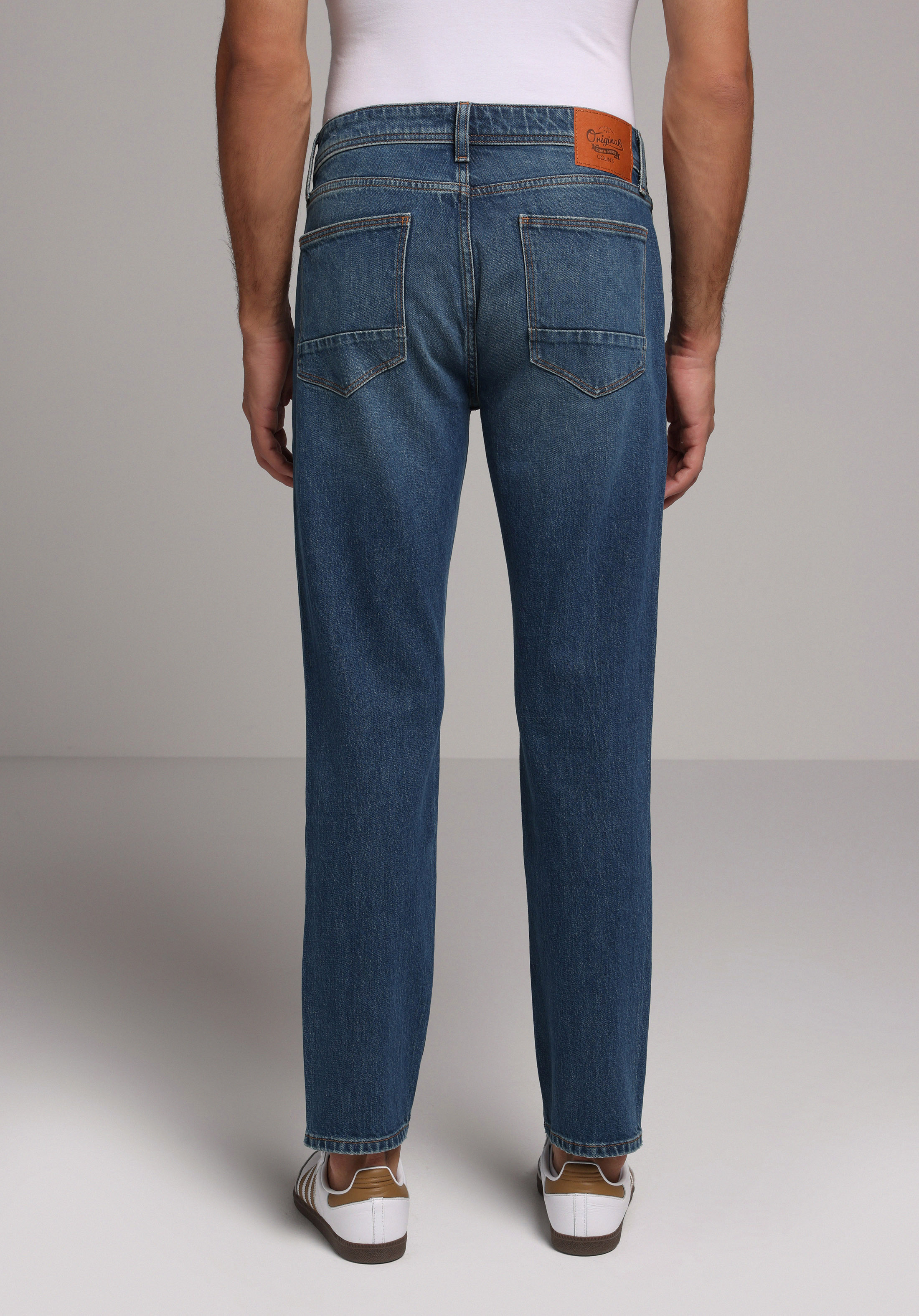 Regular Fit   Erkek Green Cast Denim Jean Pantolon