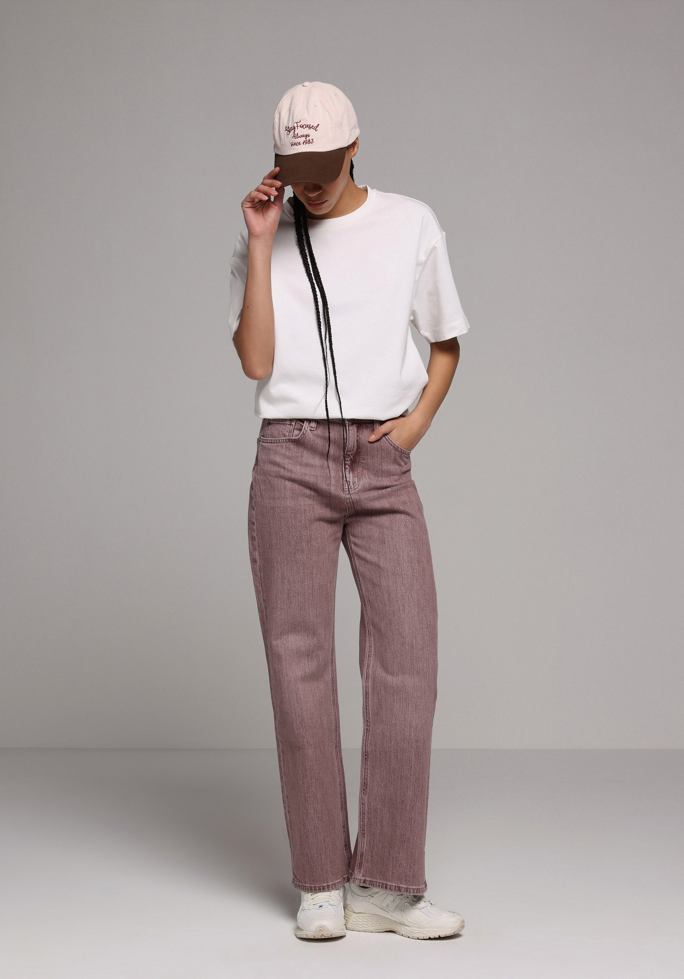 Straight Fit   Kadın Colour Denim Jean Pantolon