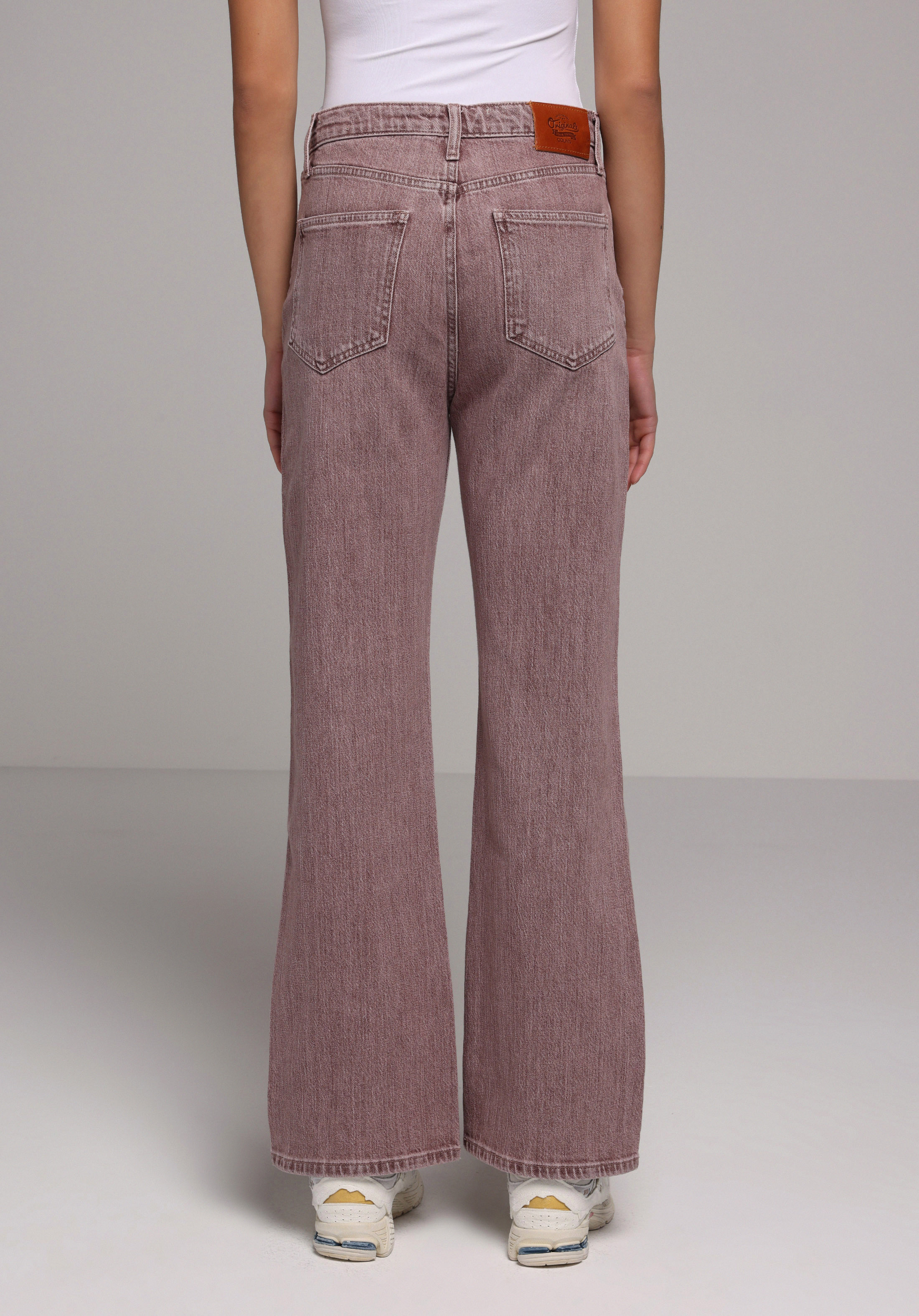 Straight Fit   Kadın Colour Denim Jean Pantolon