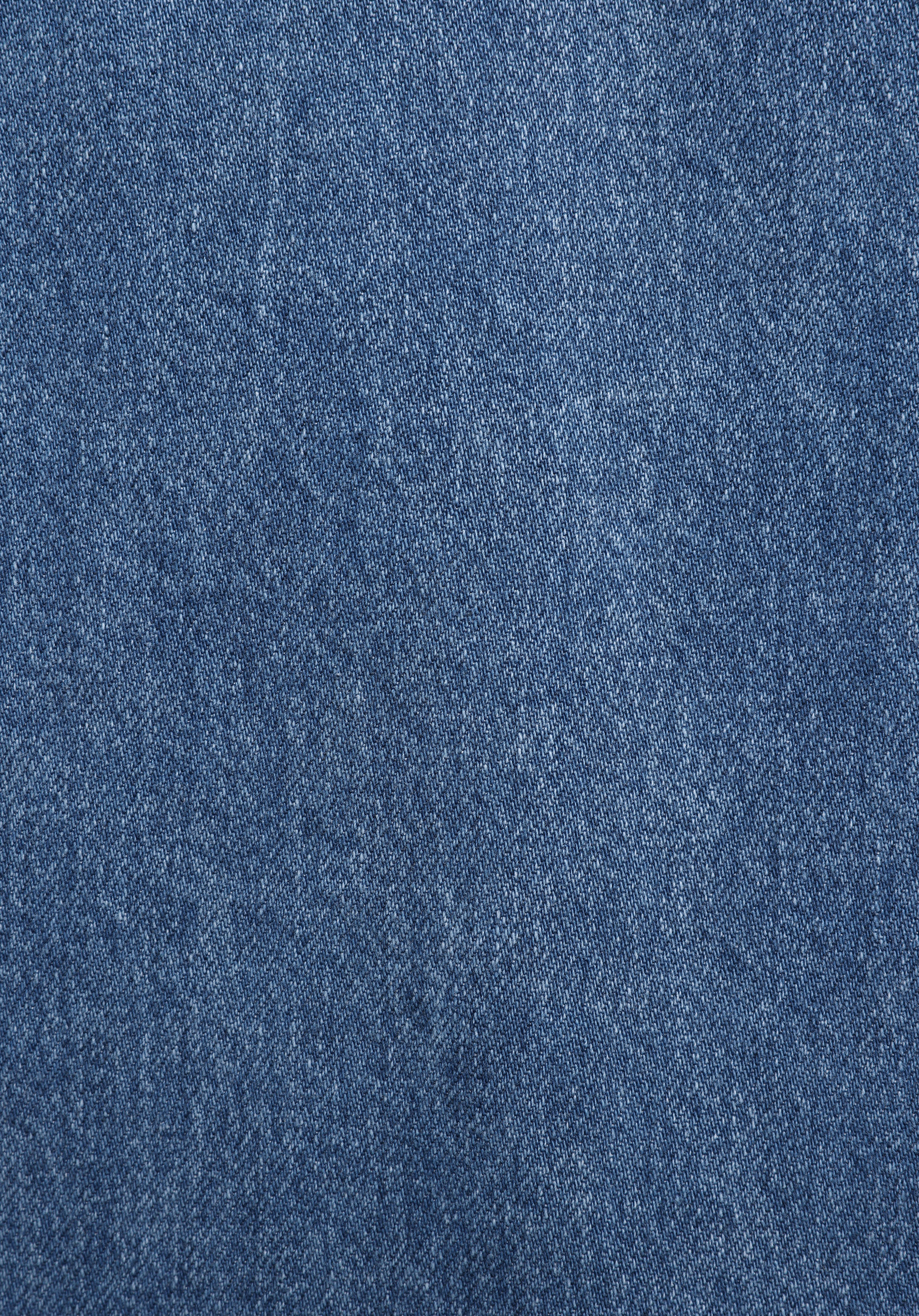 Regular Fit   Kadın Mid İndigo Denim Shacket