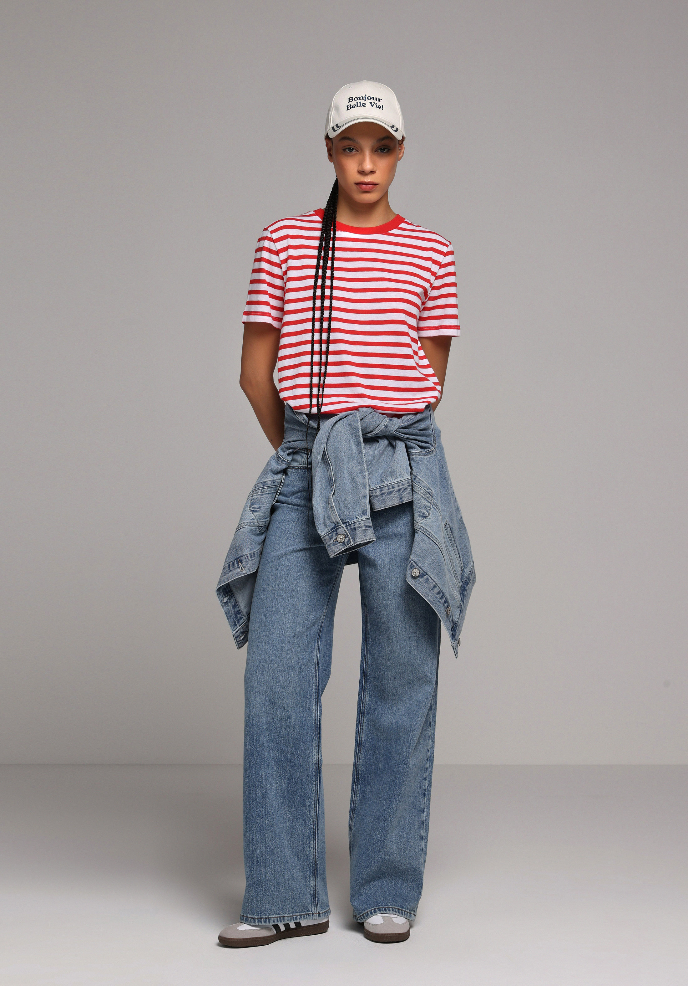 Regular Fit   Kadın Light İndigo Denim Jean Pantolon