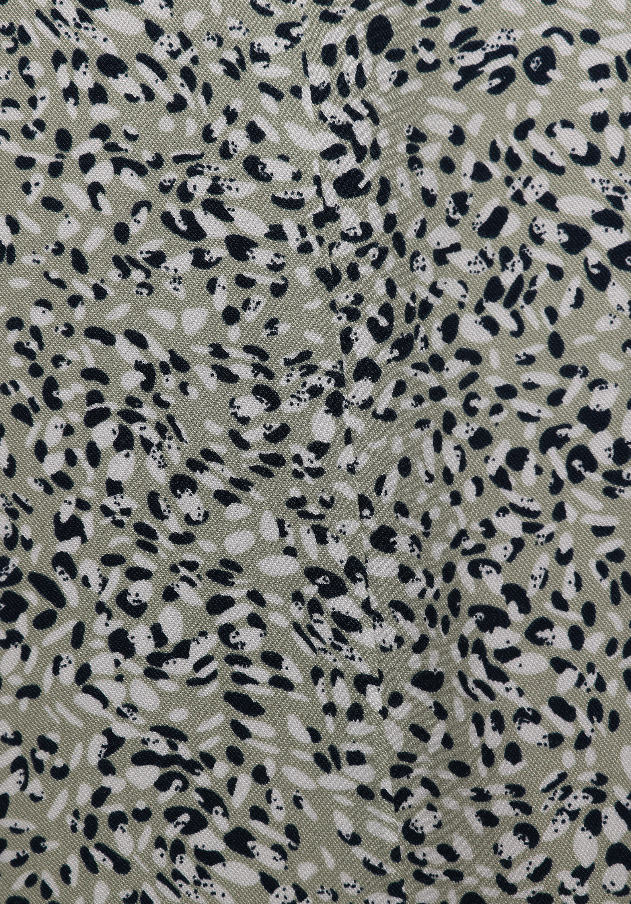 Midi Metraj Baskılı  Kadın Yeşil Etek