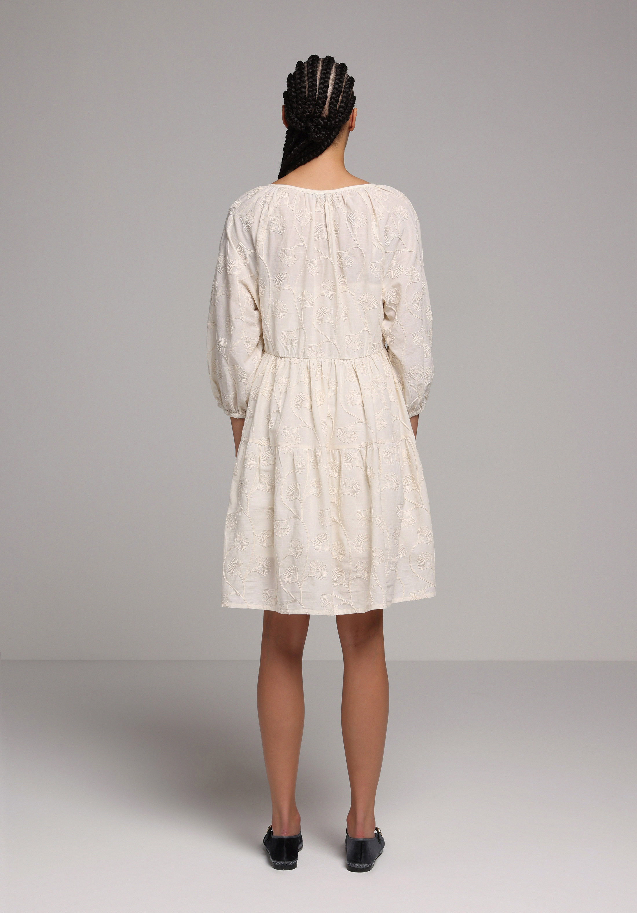 Regular Fit  Kadın Bej  Elbise