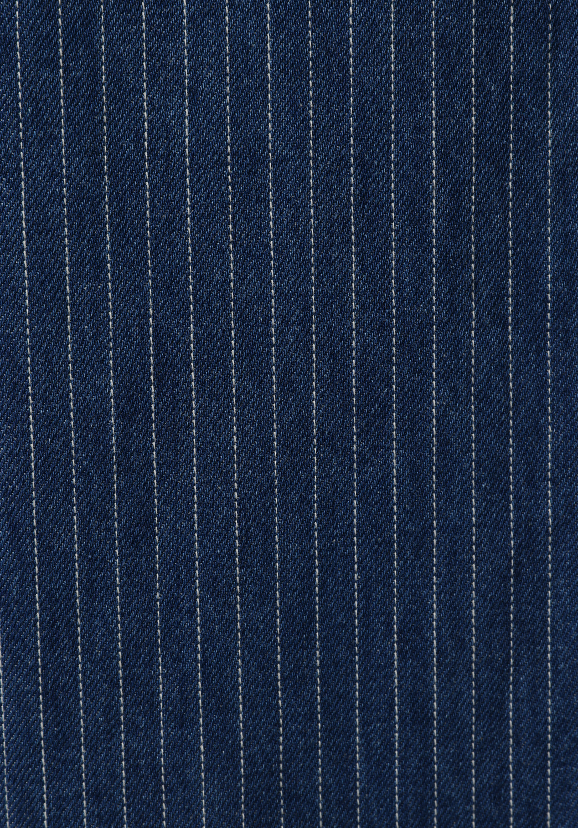 Loose Fit   Kadın Stripe Denim Jean Pantolon