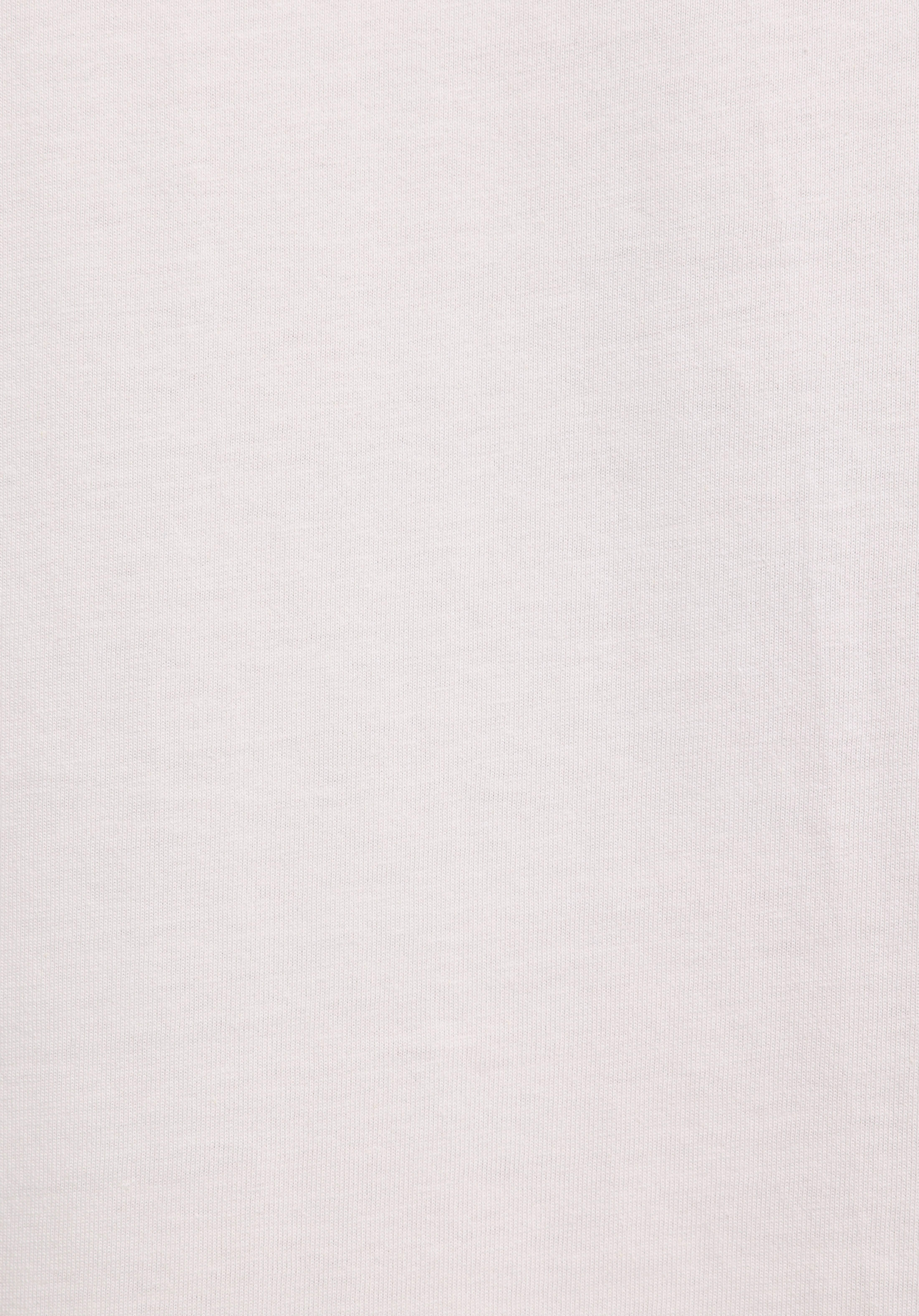 Comfort Fit Yuvarlak Yaka Düz Erkek Beyaz Kısa Kol Tişört