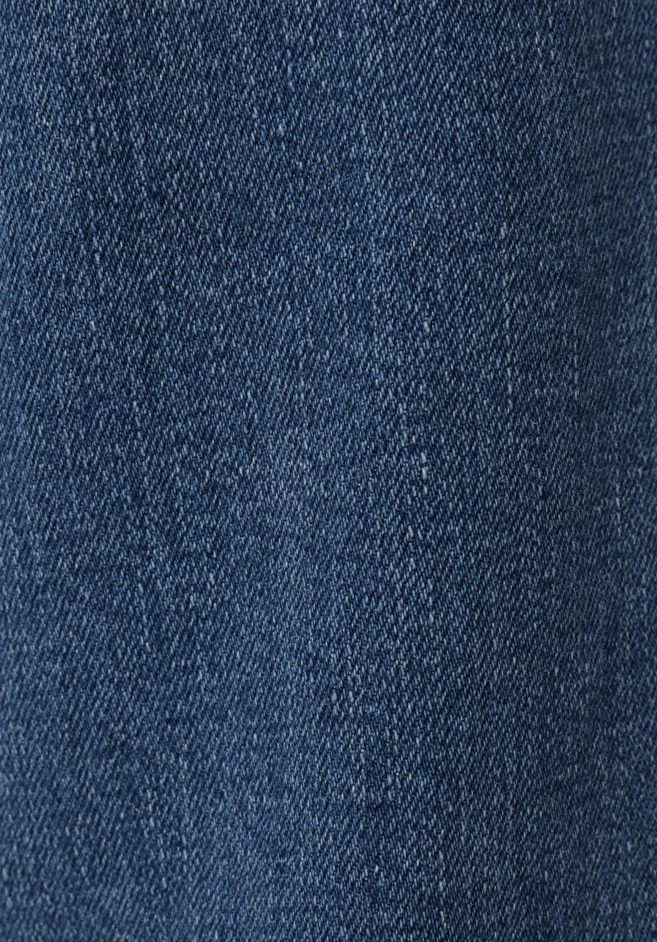 Regular Fit   Erkek Mid İndigo Denim Jean Pantolon