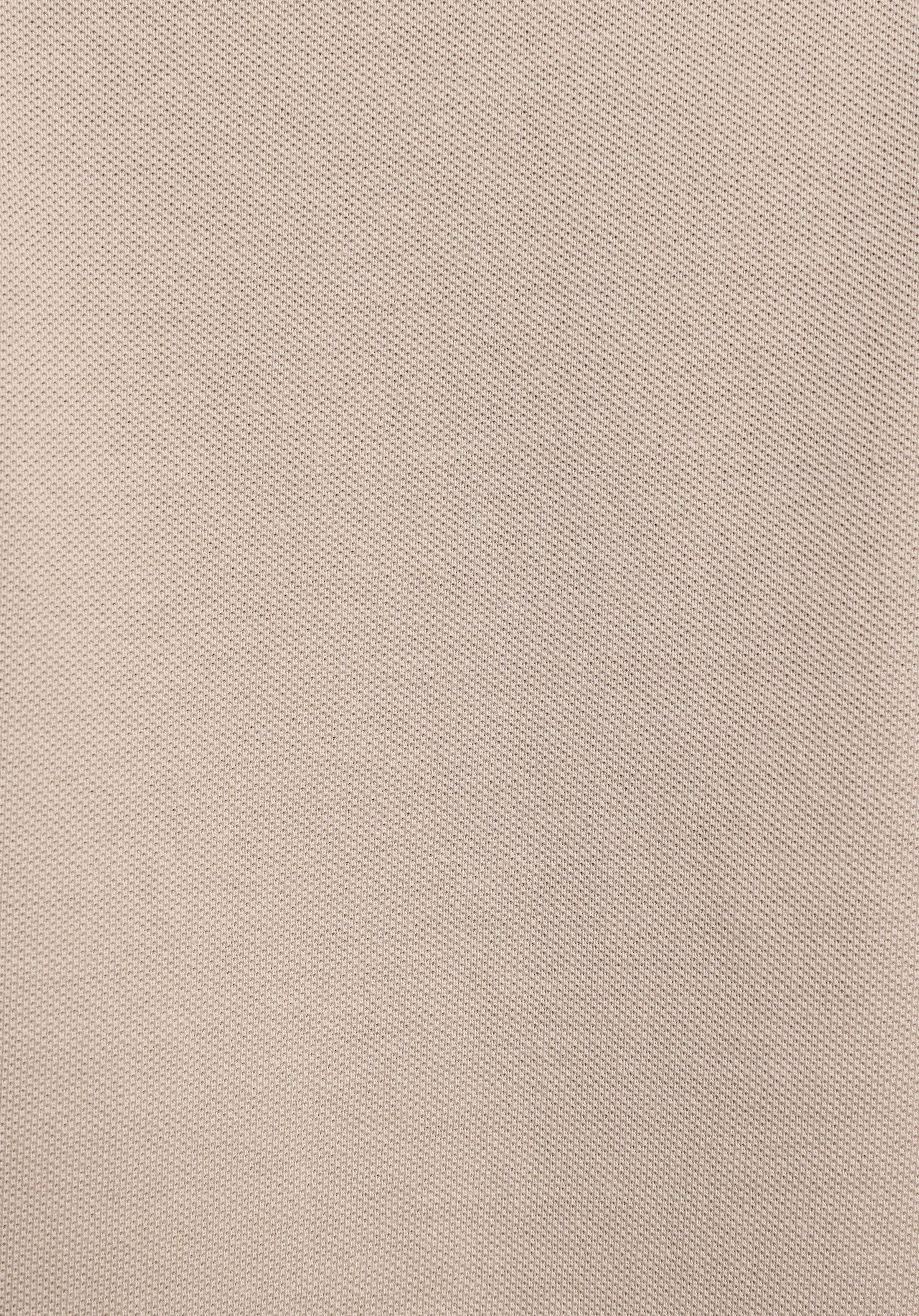 Regular Fit Yuvarlak Yaka Düz Erkek Bej Kısa Kol Tişört