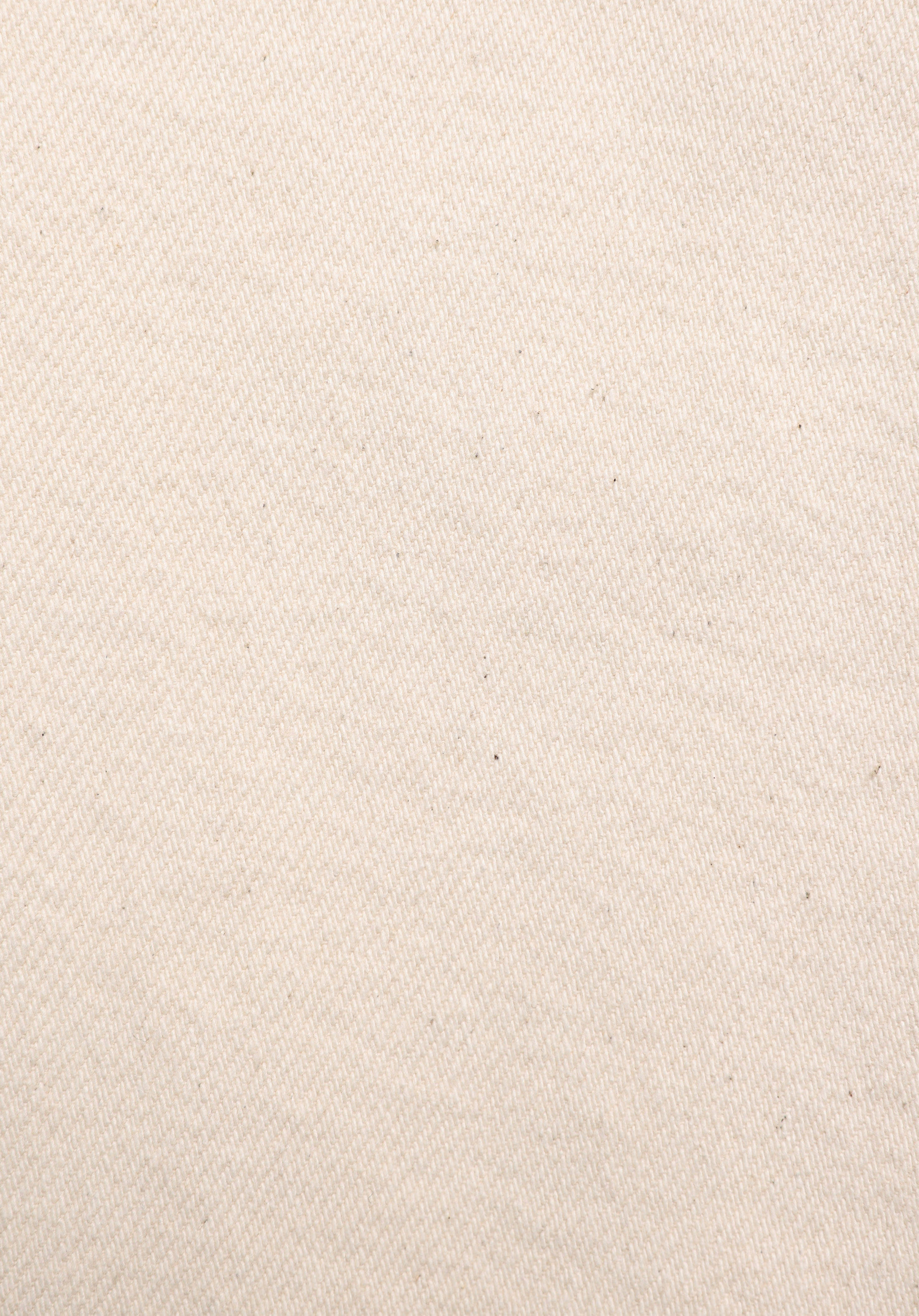 Oversize Fit Düğmeli Astarsız  Kadın Ecru Denim Ceket