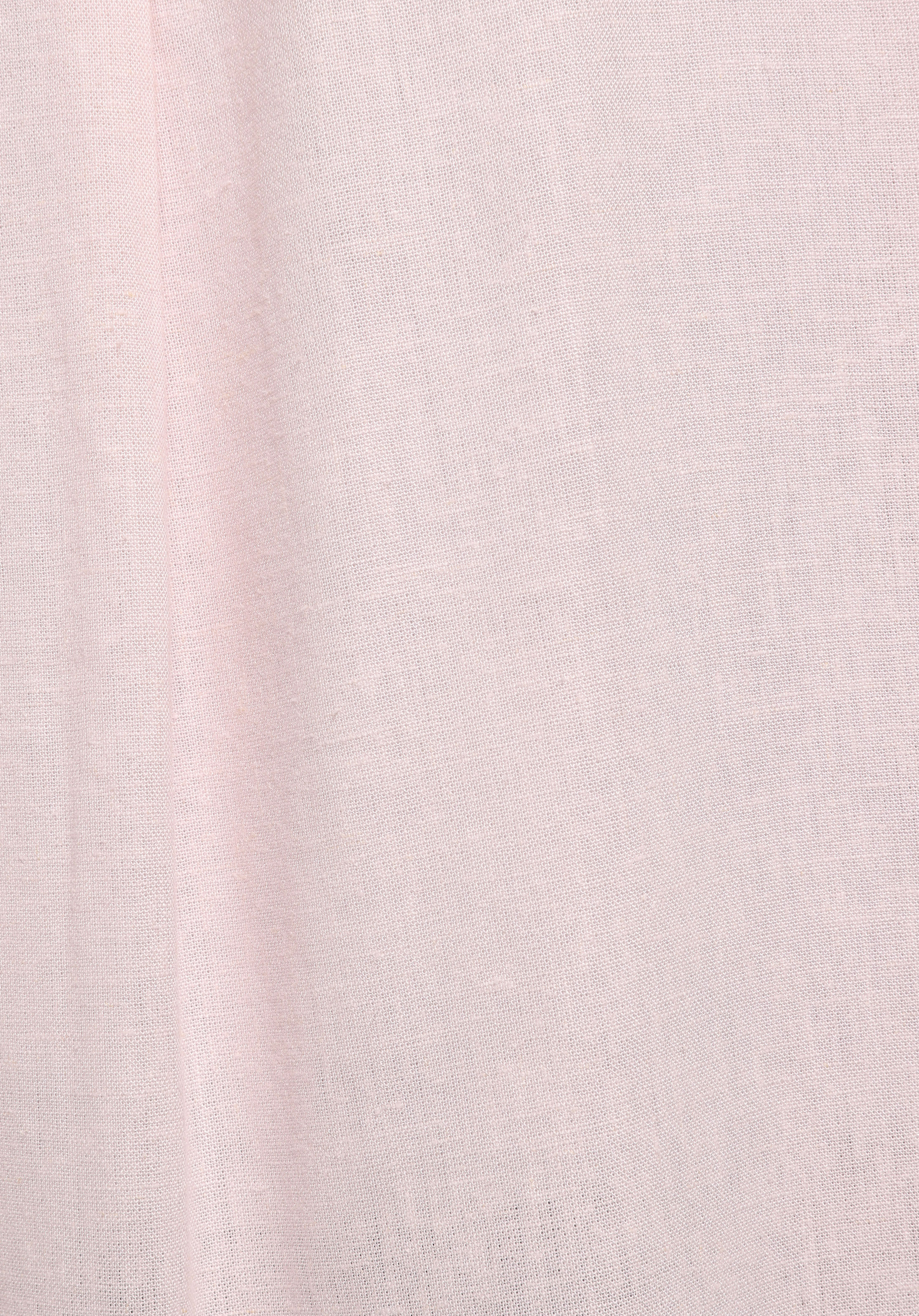 Boyfriend Fit Shirt Neck Düz Kadın Pembe Uzun Kol Gömlek