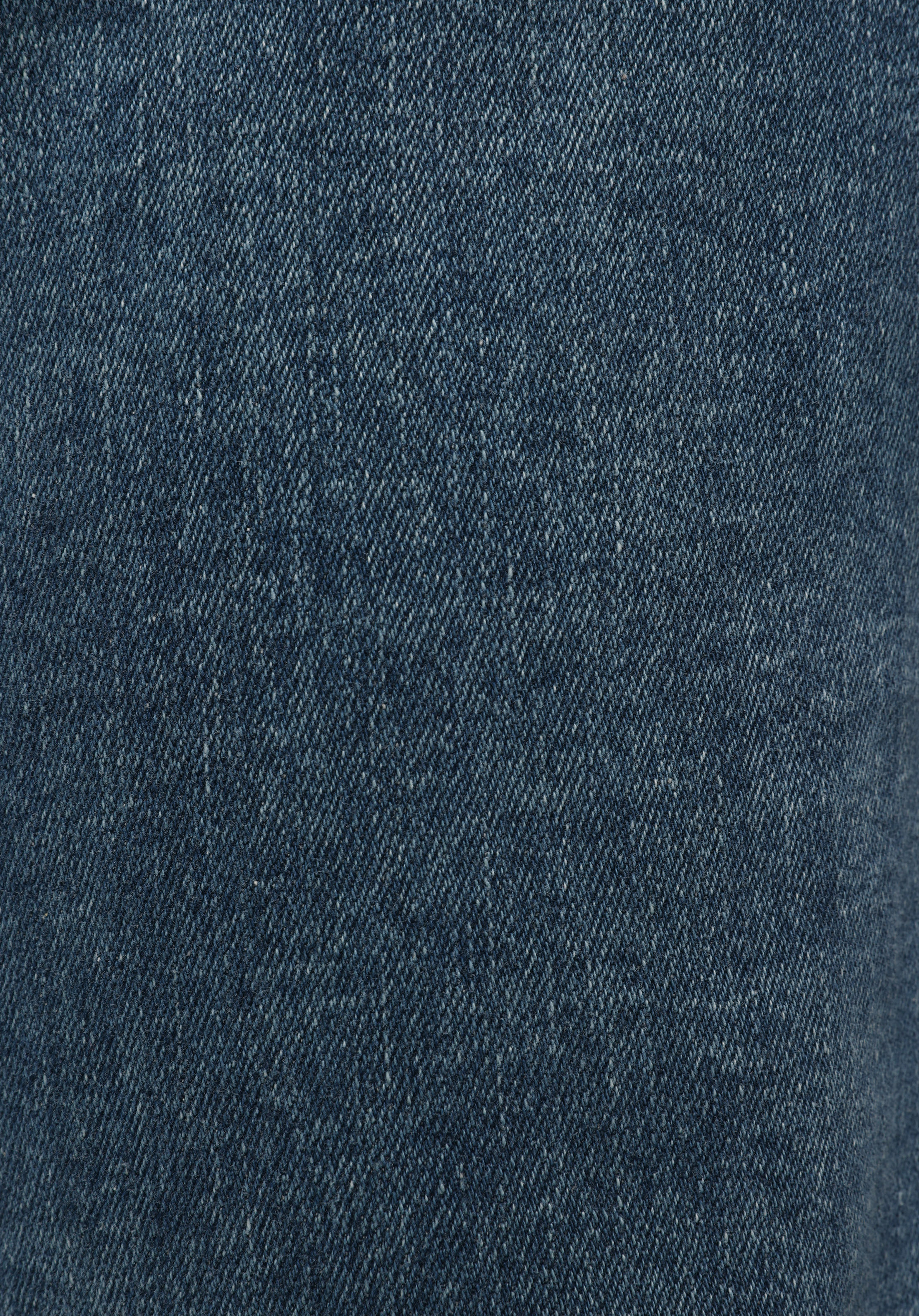 Slim Fit   Kadın Mid İndigo Denim Jean Pantolon