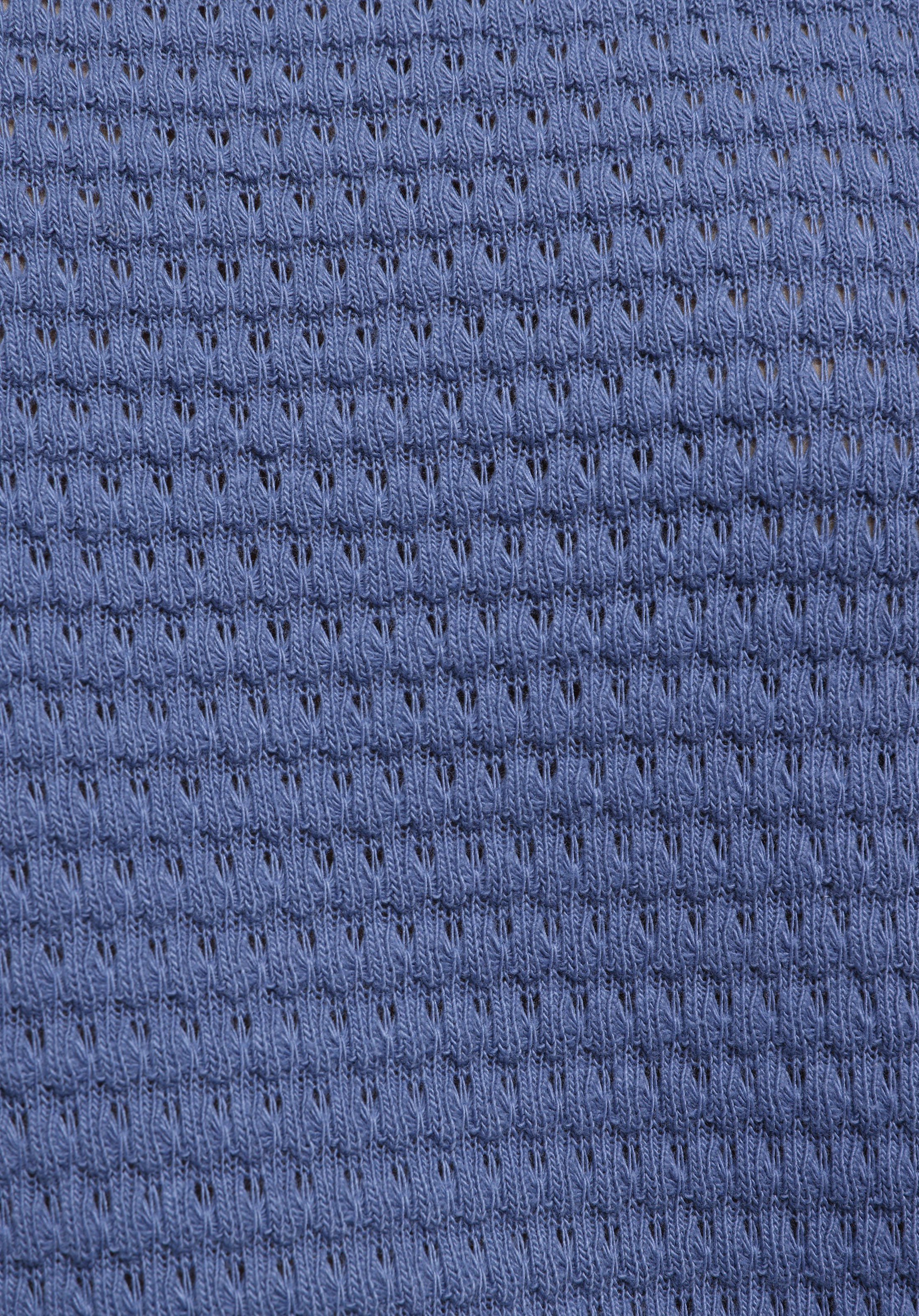 Slim Fit Yuvarlak Yaka Düz Kadın Mavi Kısa Kol Tişört