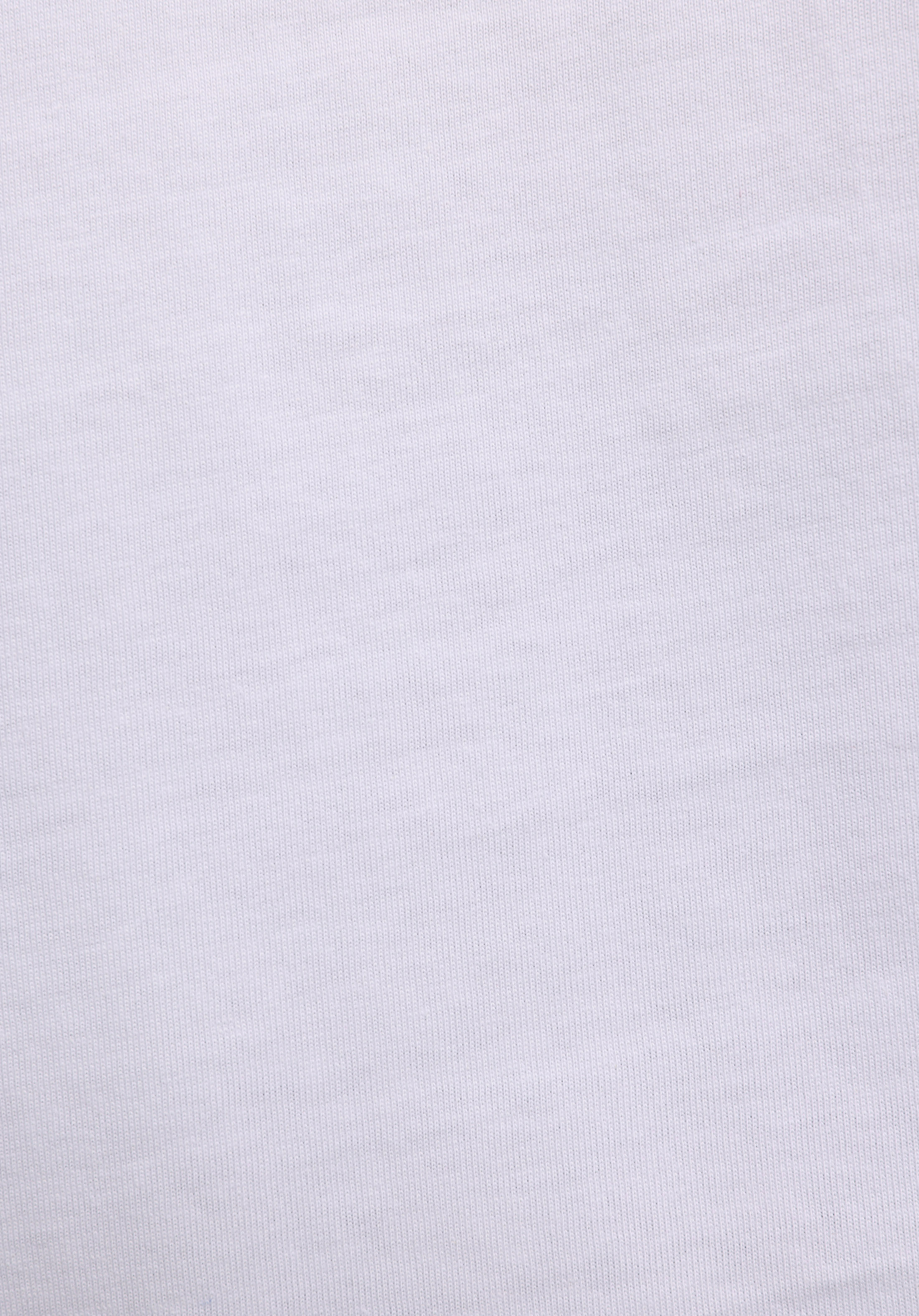 Comfort Fit Yuvarlak Yaka Düz Erkek Beyaz Kısa Kol Tişört