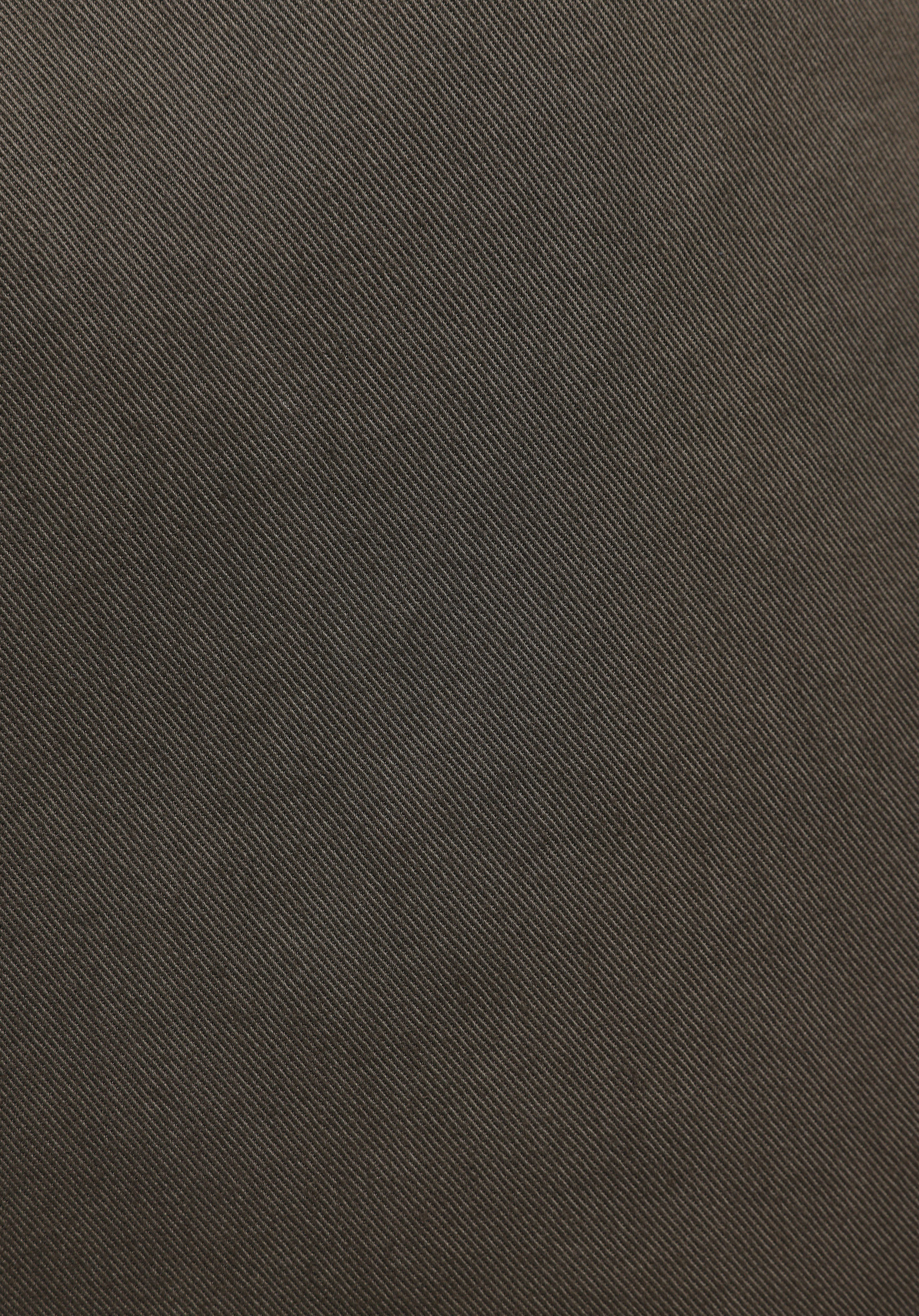 Relaxed Fit Shirt Neck Düz Erkek Yeşil Uzun Kol Gömlek