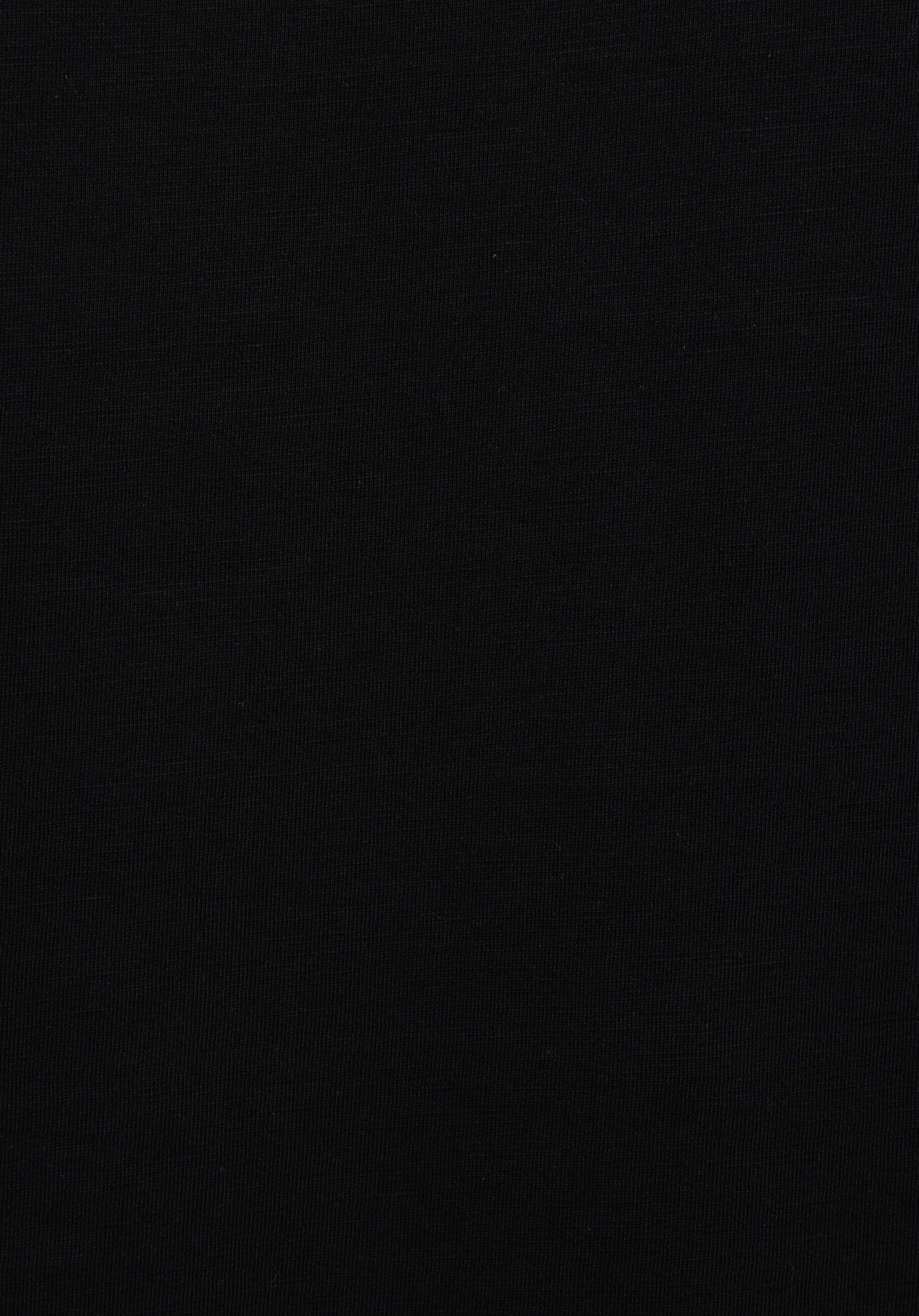 Regular Fit Yuvarlak Yaka Düz Erkek Siyah Kısa Kol Tişört