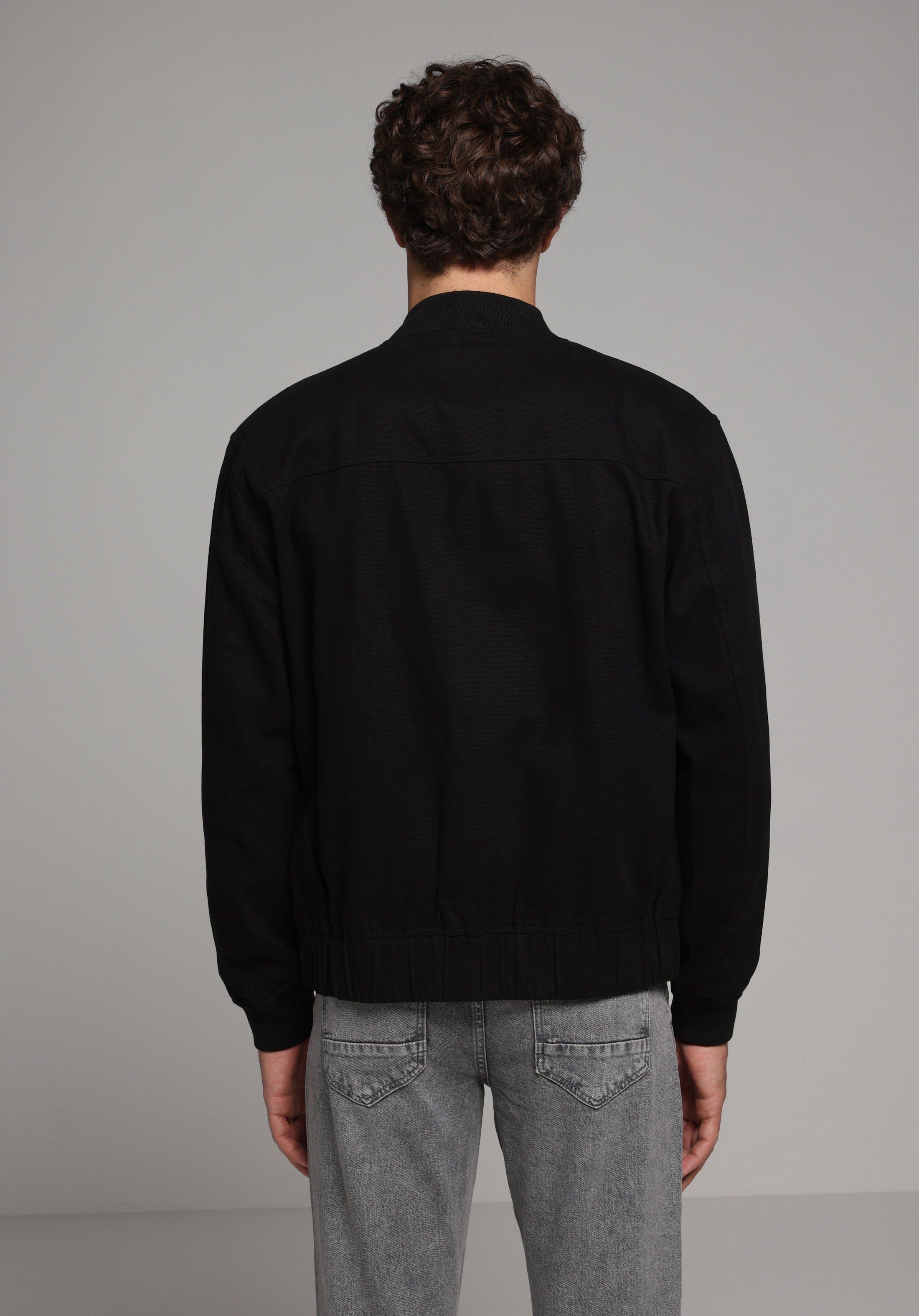 Regular Fit    Erkek Siyah Ceket