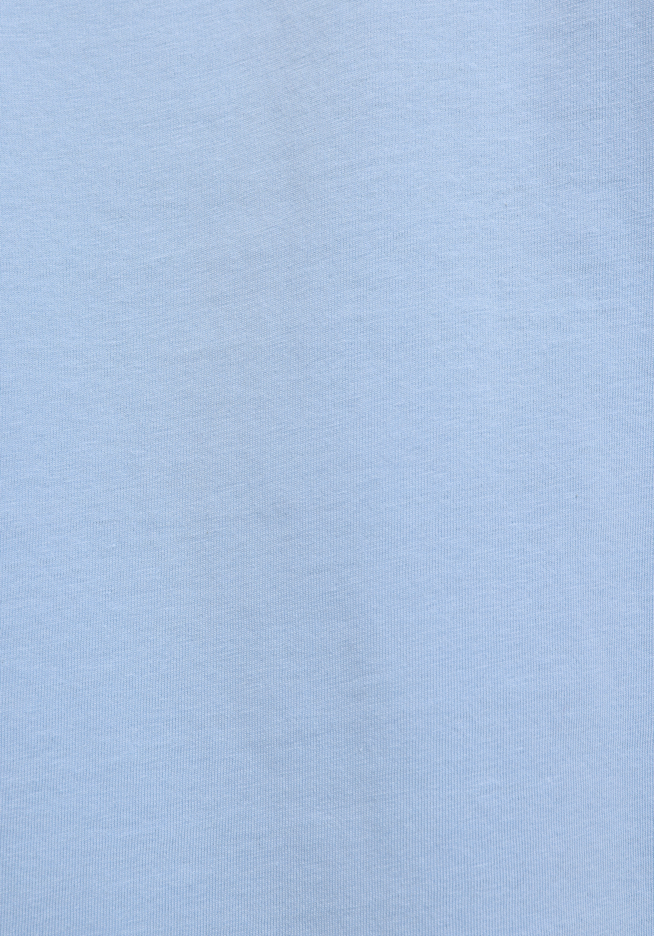 Comfort Fit Yuvarlak Yaka Düz Erkek Mavi Kısa Kol Tişört