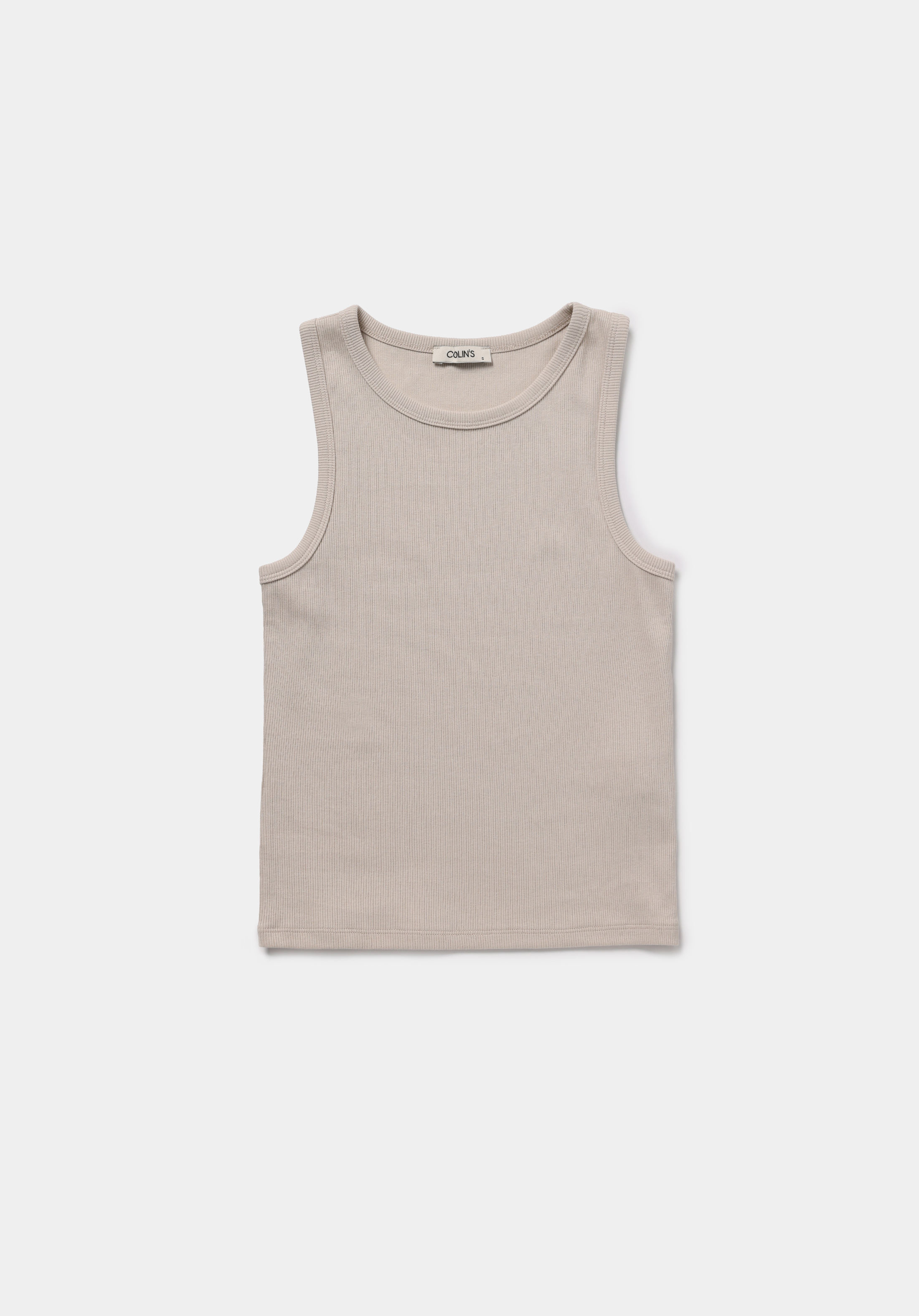 Slim Fit   Kadın Bej Atlet