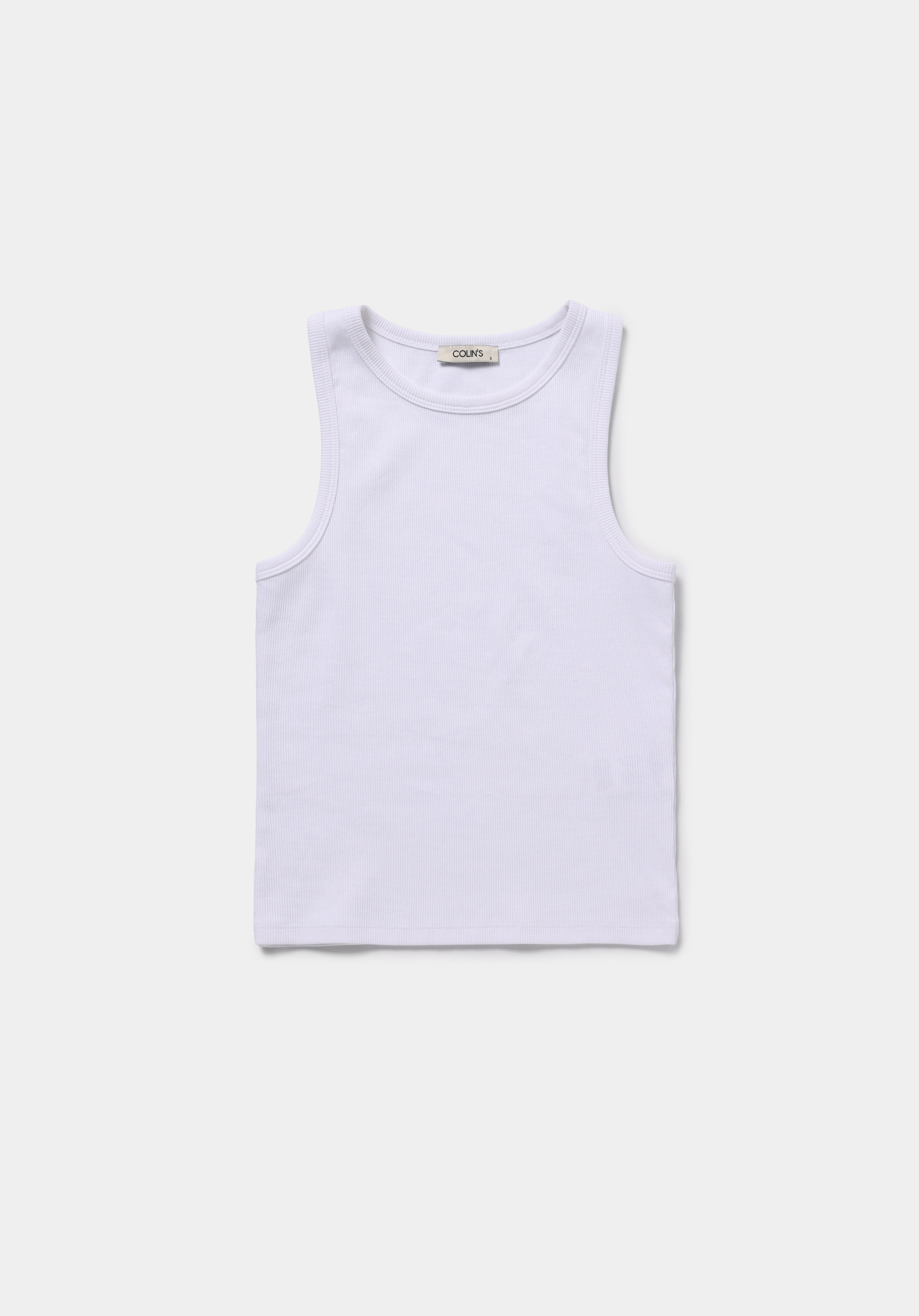 Slim Fit   Kadın Beyaz Atlet