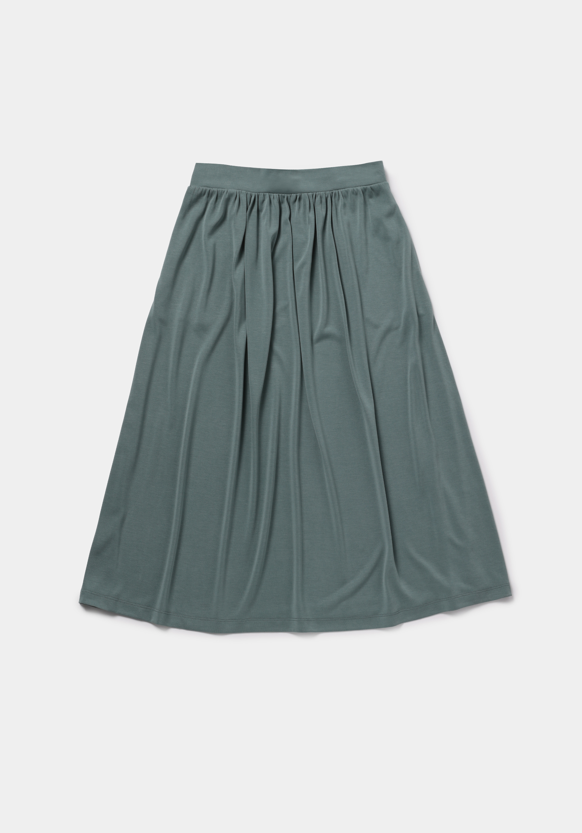 Regular Fit Düz  Kadın Yeşil Etek