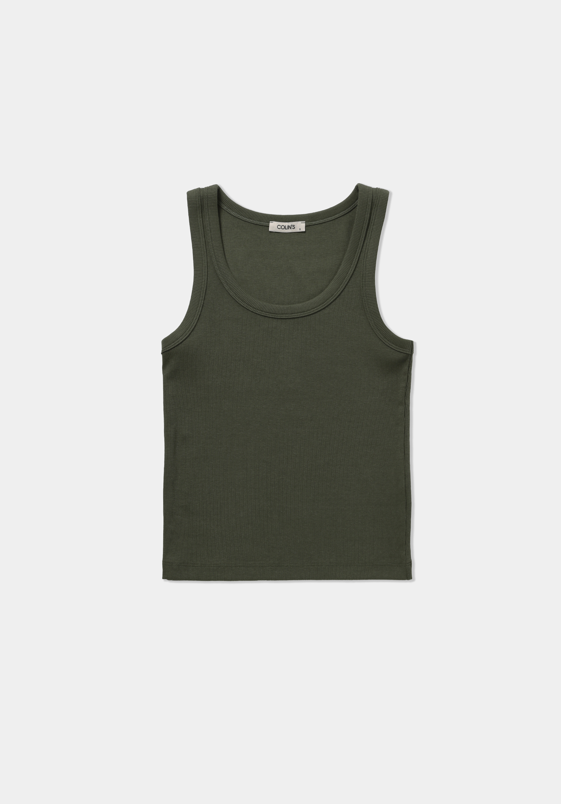 Slim Fit   Kadın Yeşil Atlet