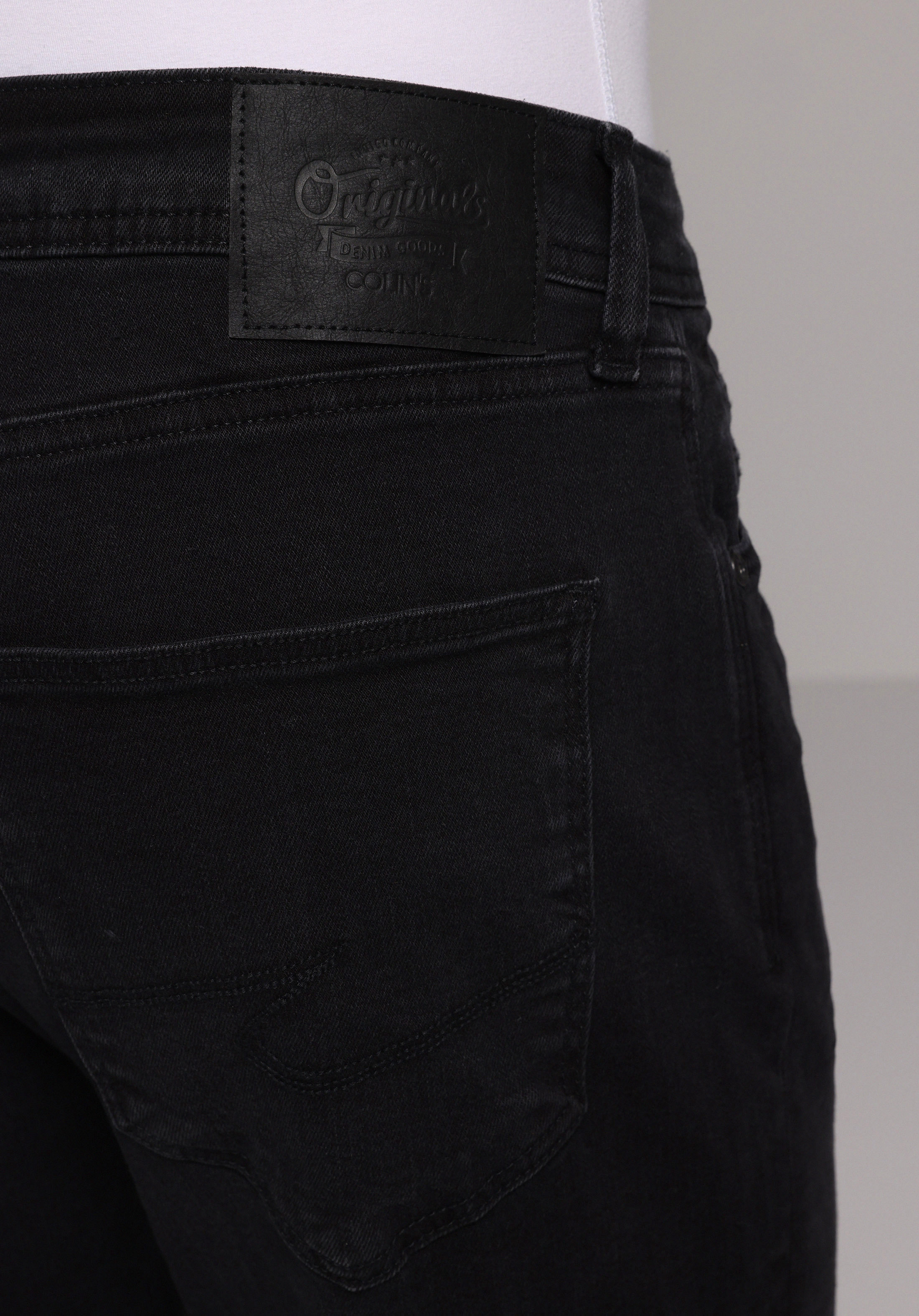 Regular Fit   Erkek Black Black Denim Jean Pantolon