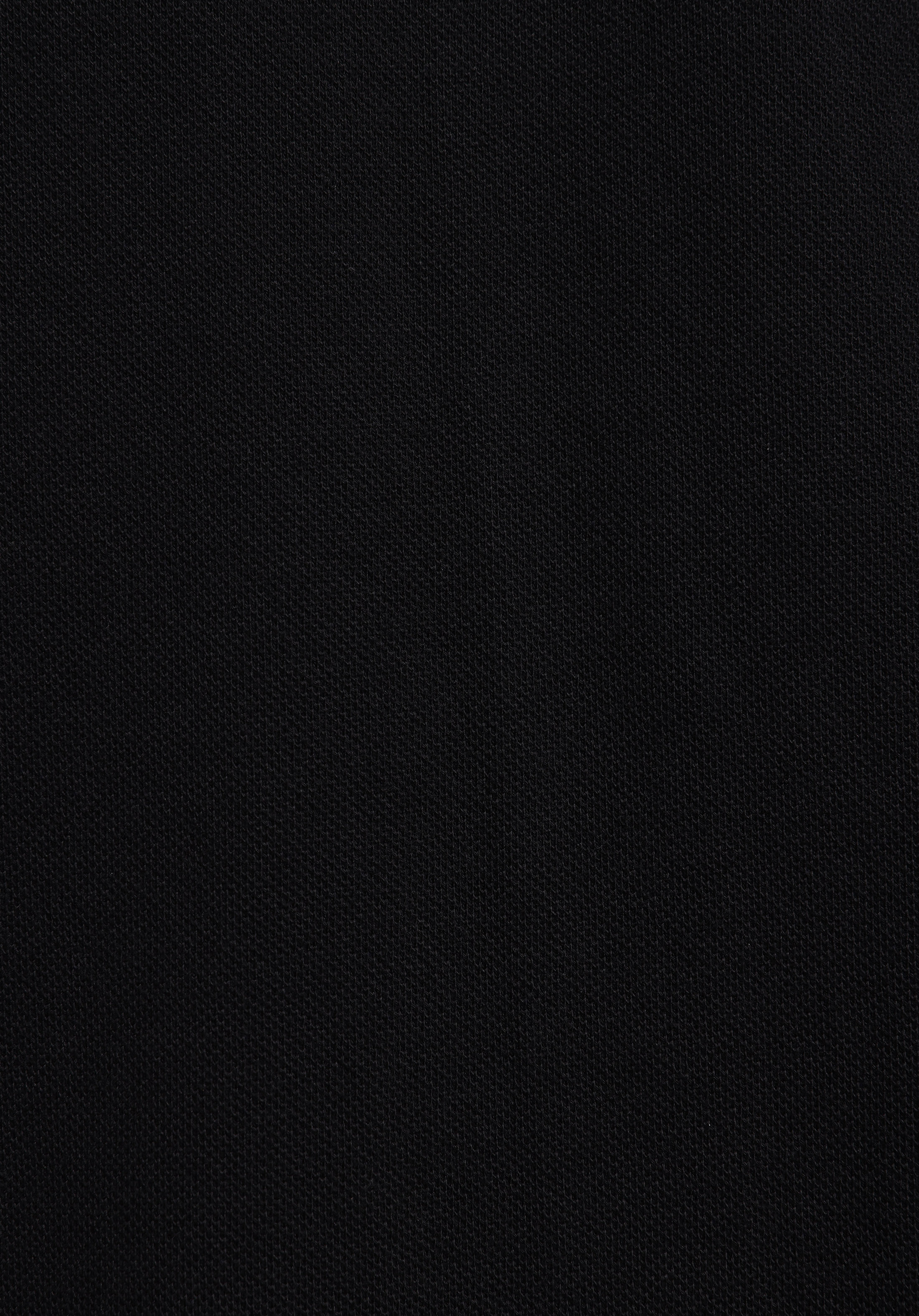 Regular Fit Shirt Neck Düz Erkek Siyah Uzun Kol Gömlek