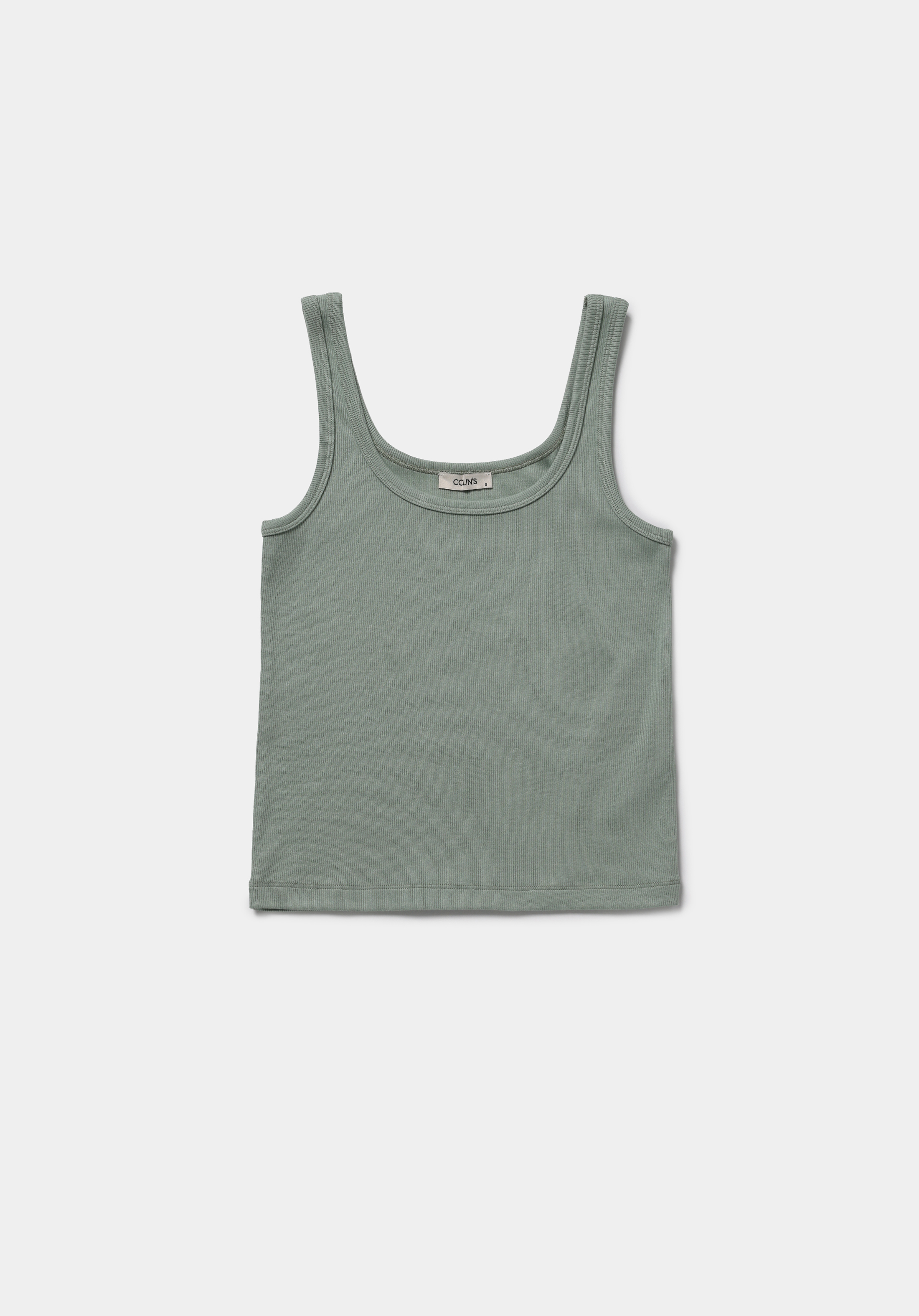 Slim Fit   Kadın Yeşil Atlet