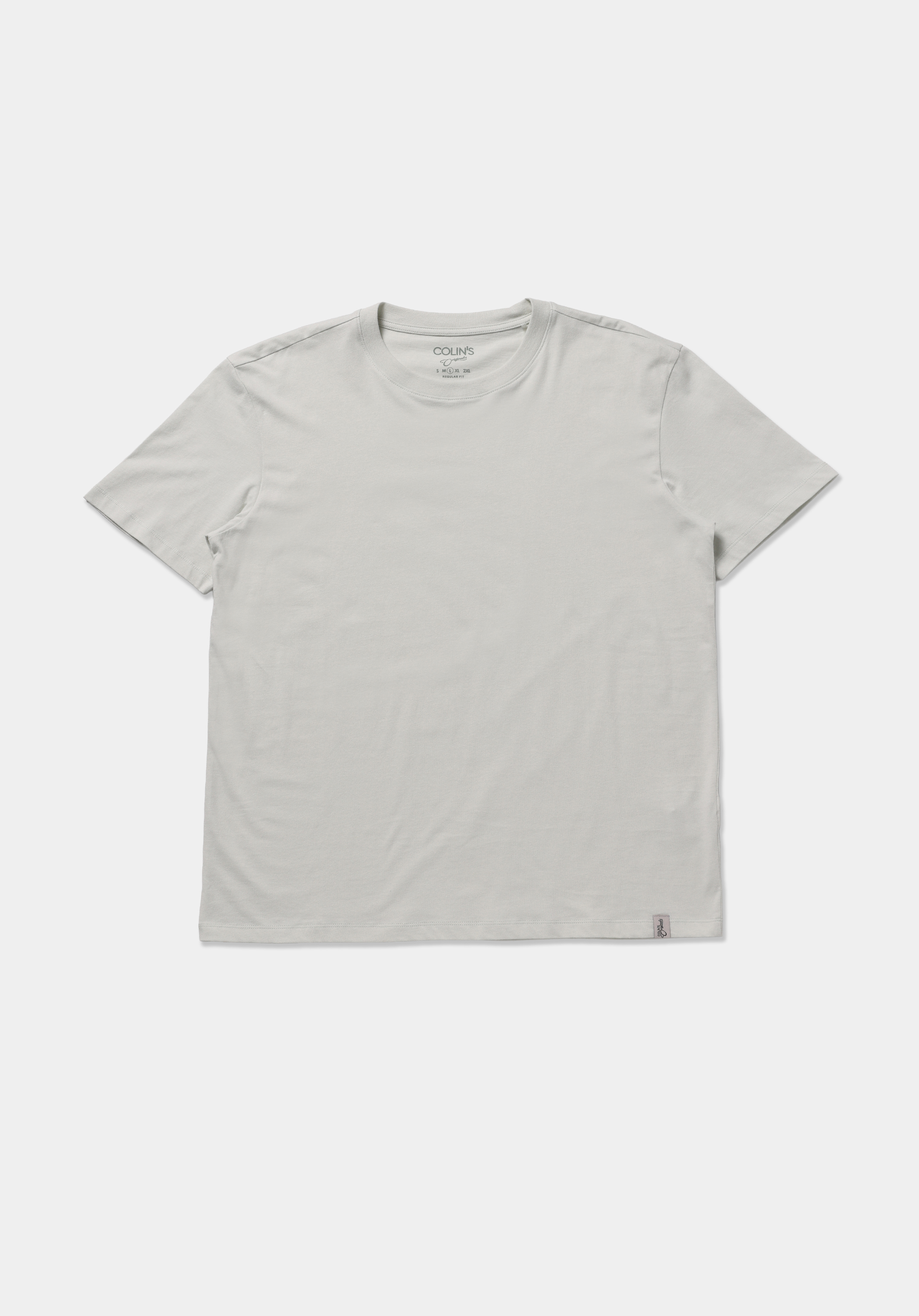 Regular Fit Yuvarlak Yaka Düz Erkek Turkuaz Kısa Kol Tişört