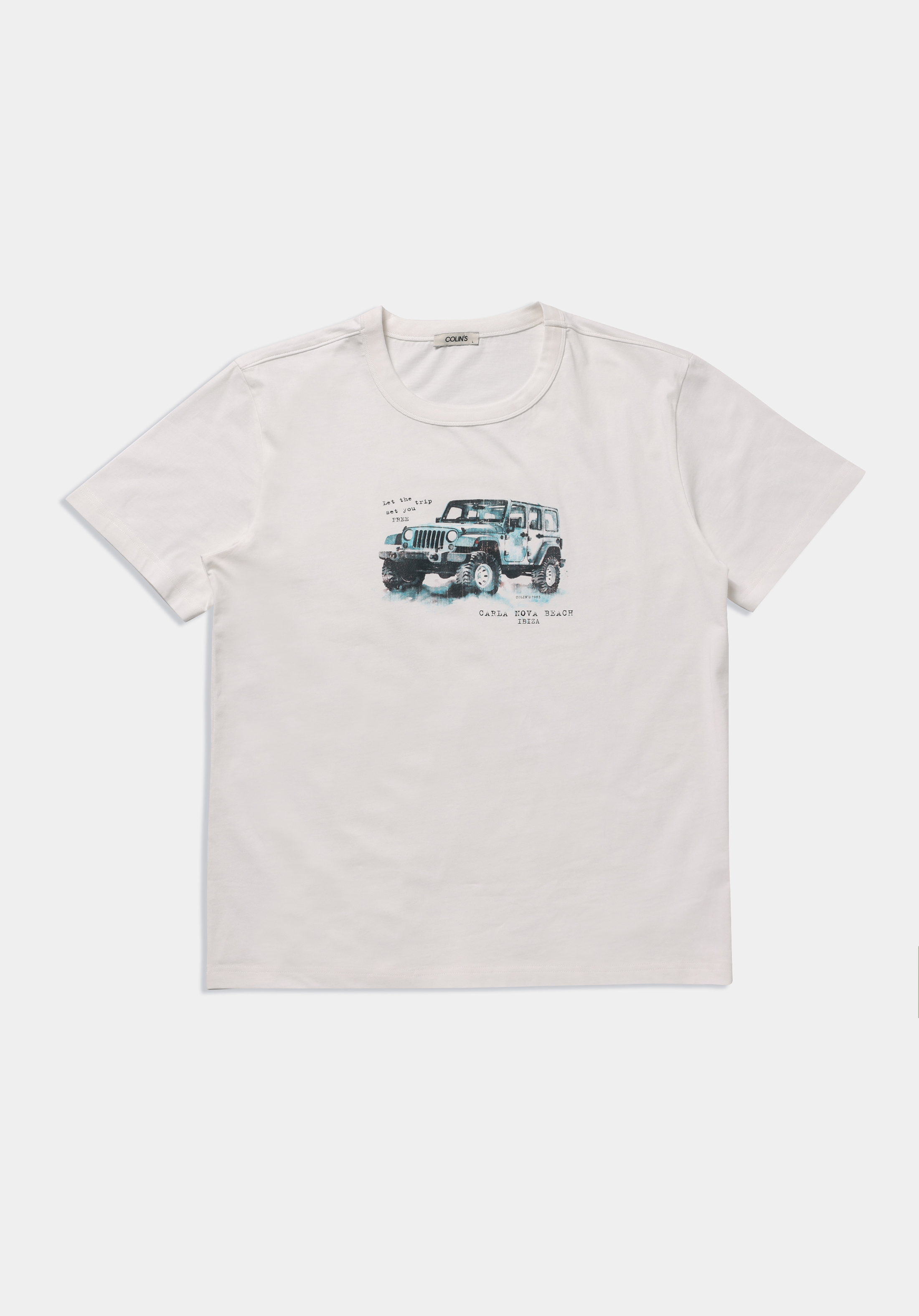 Comfort Fit Yuvarlak Yaka Düz Erkek Beyaz Kısa Kol Tişört