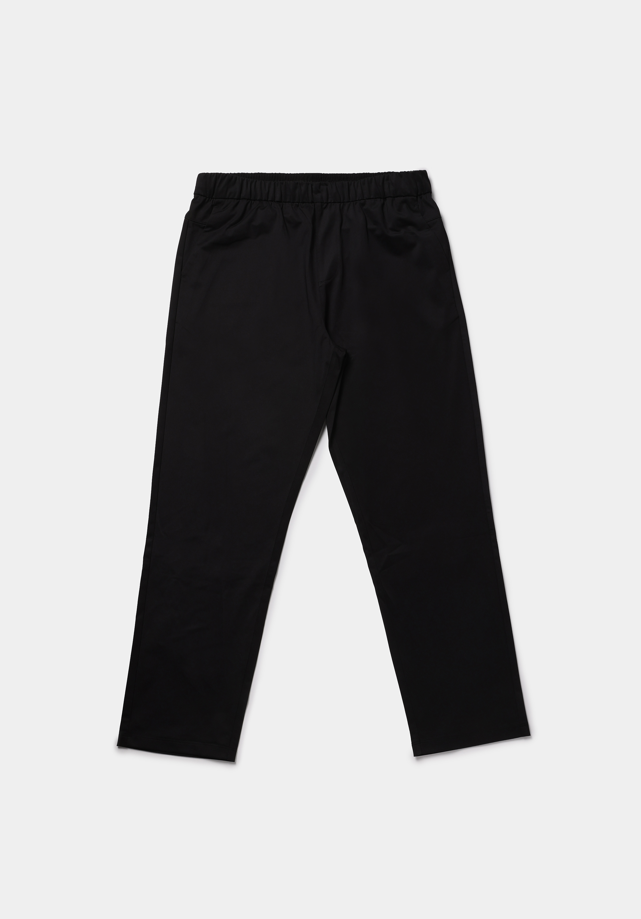 Regular Fit Orta Bel Düz Erkek Siyah Eşofman Altı