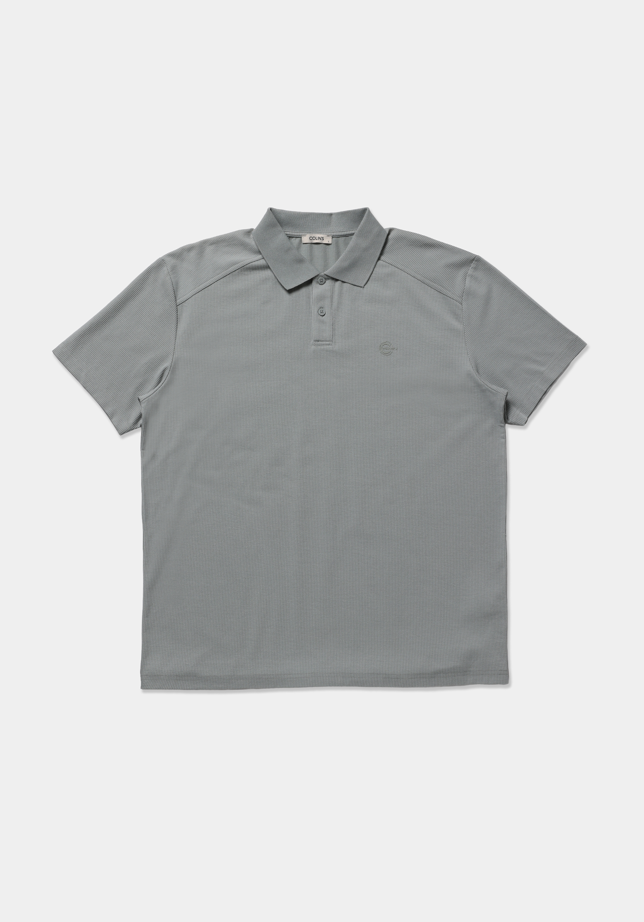 Comfort Fit Polo Yaka Düz Erkek Turkuaz Kısa Kol Tişört