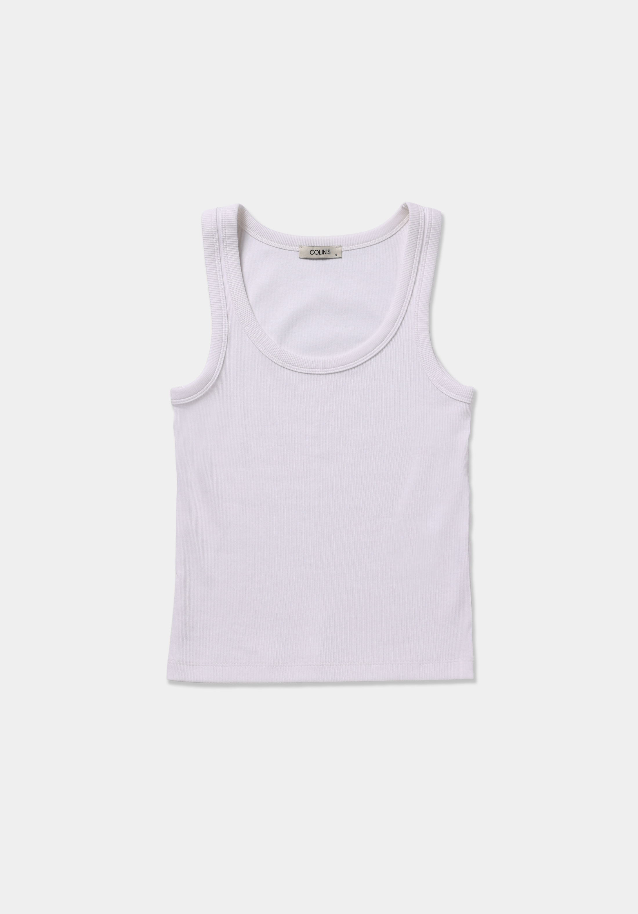 Slim Fit   Kadın Beyaz Atlet