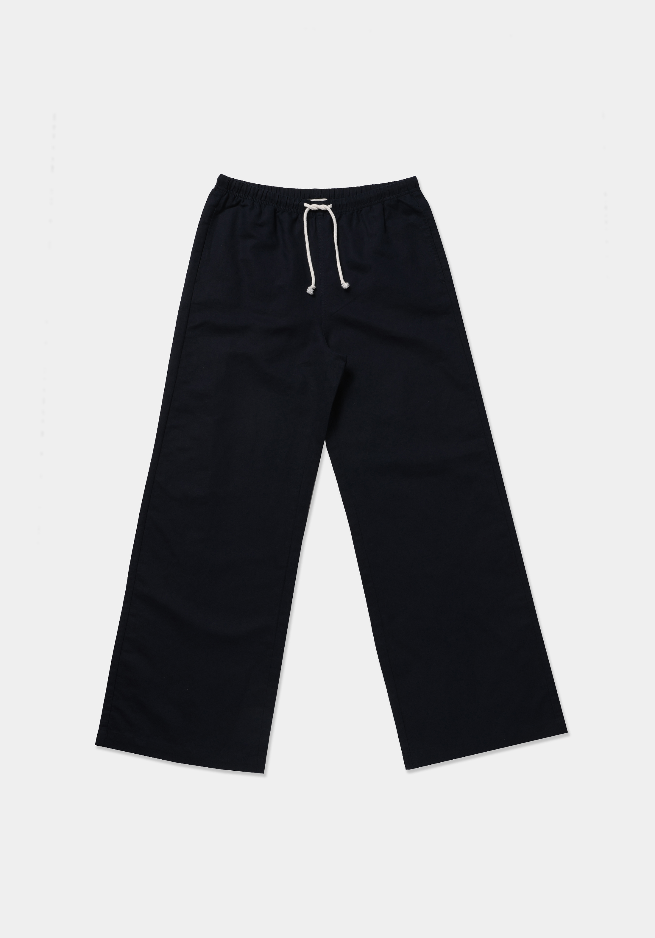 Regular Fit Yüksel Bel Geniş Paça Kadın Lacivert  Pantolon