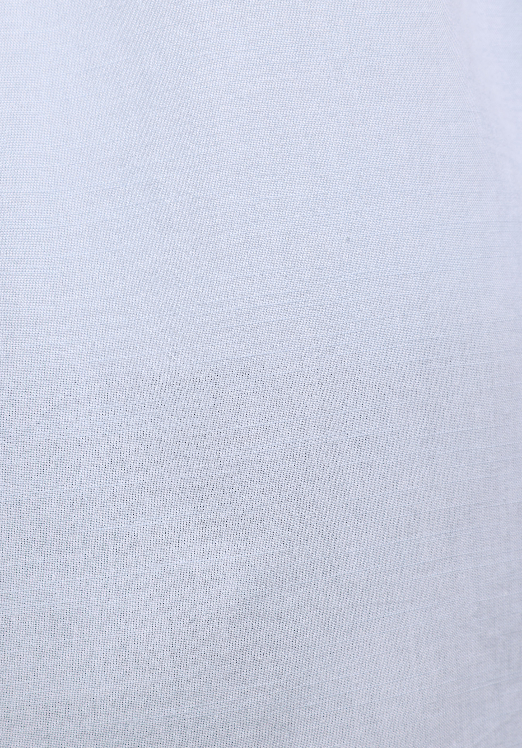 Regular Fit Shirt Neck Düz Erkek Mavi Uzun Kol Gömlek