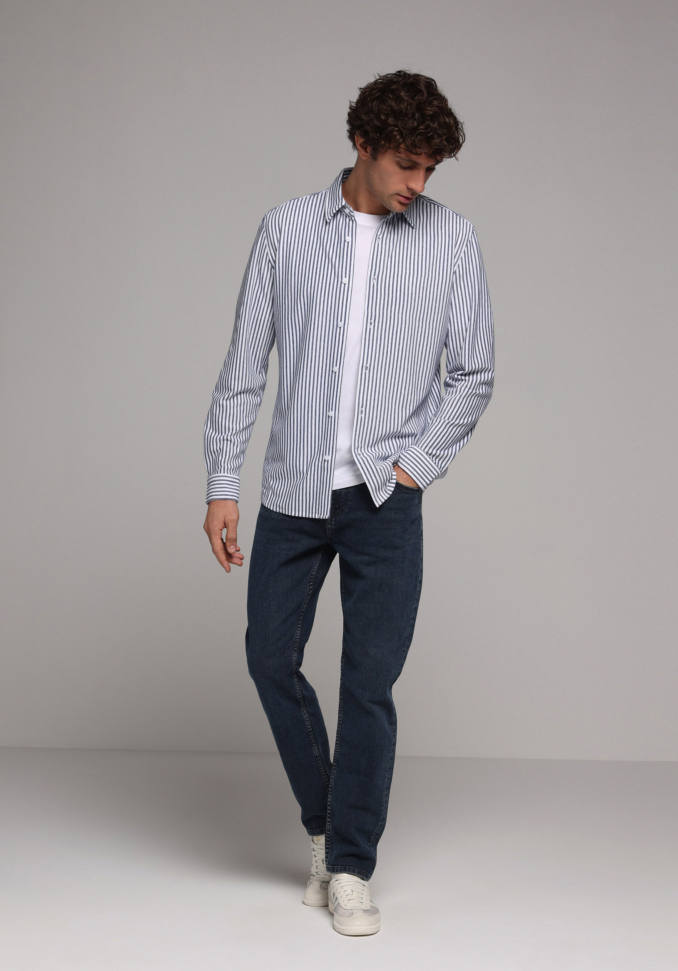 Regular Fit   Erkek Black Black Denim Jean Pantolon