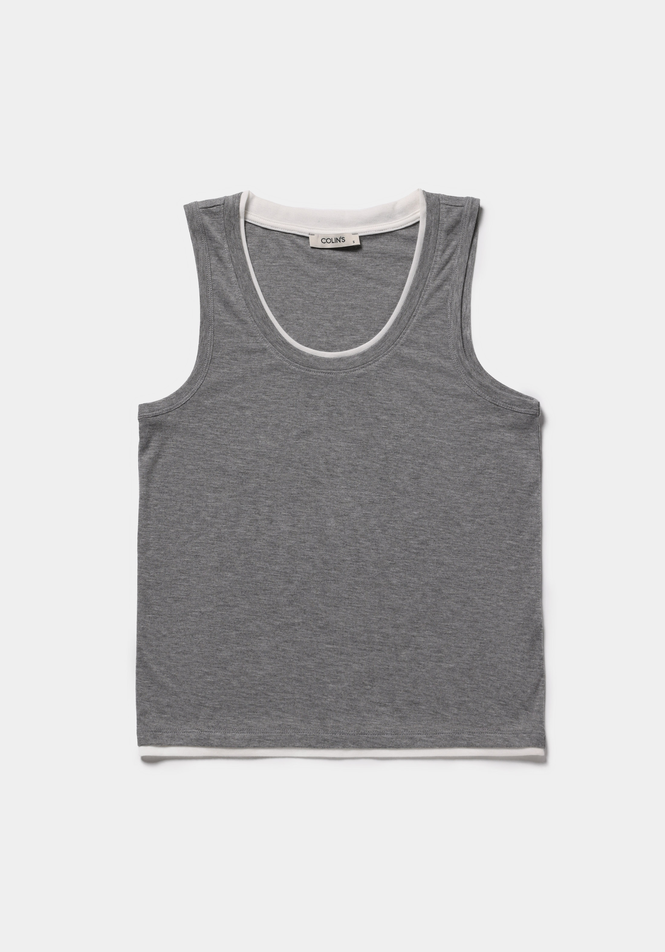 Slim Fit   Kadın Gri Atlet