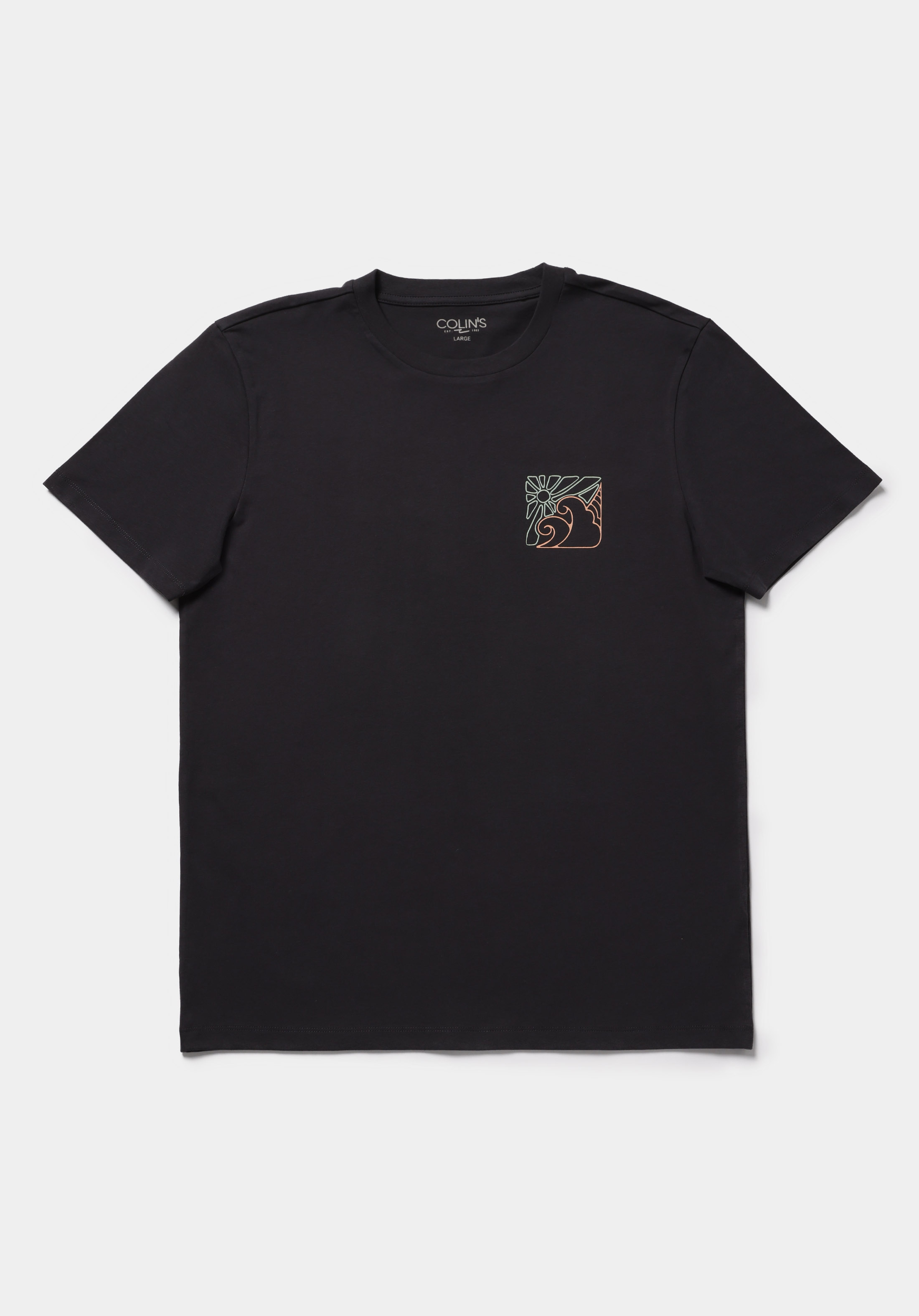 Regular Fit Yuvarlak Yaka Düz Erkek Gri Kısa Kol Tişört