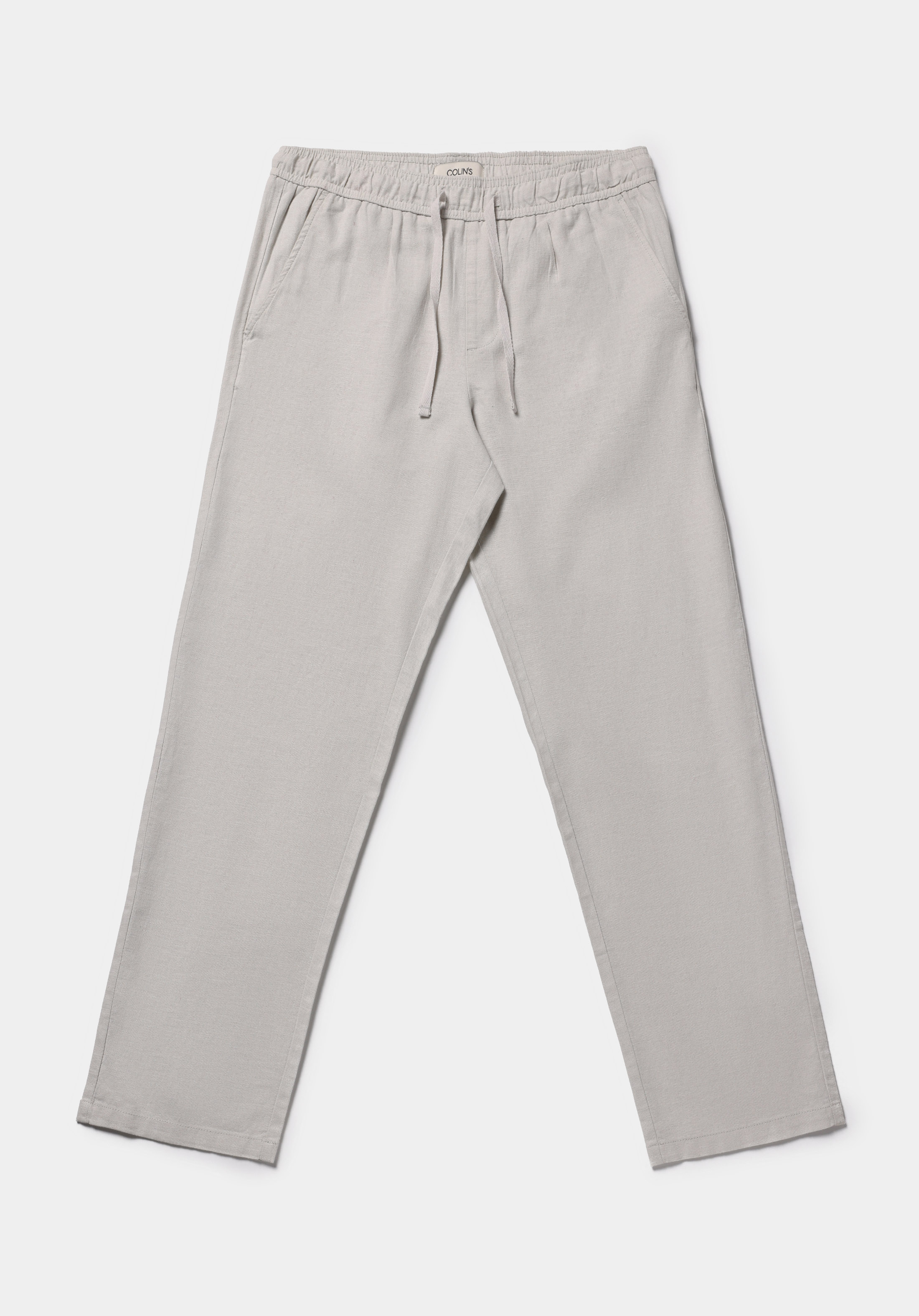 Regular Fit Orta Bel Düz Paça Erkek Taş  Pantolon