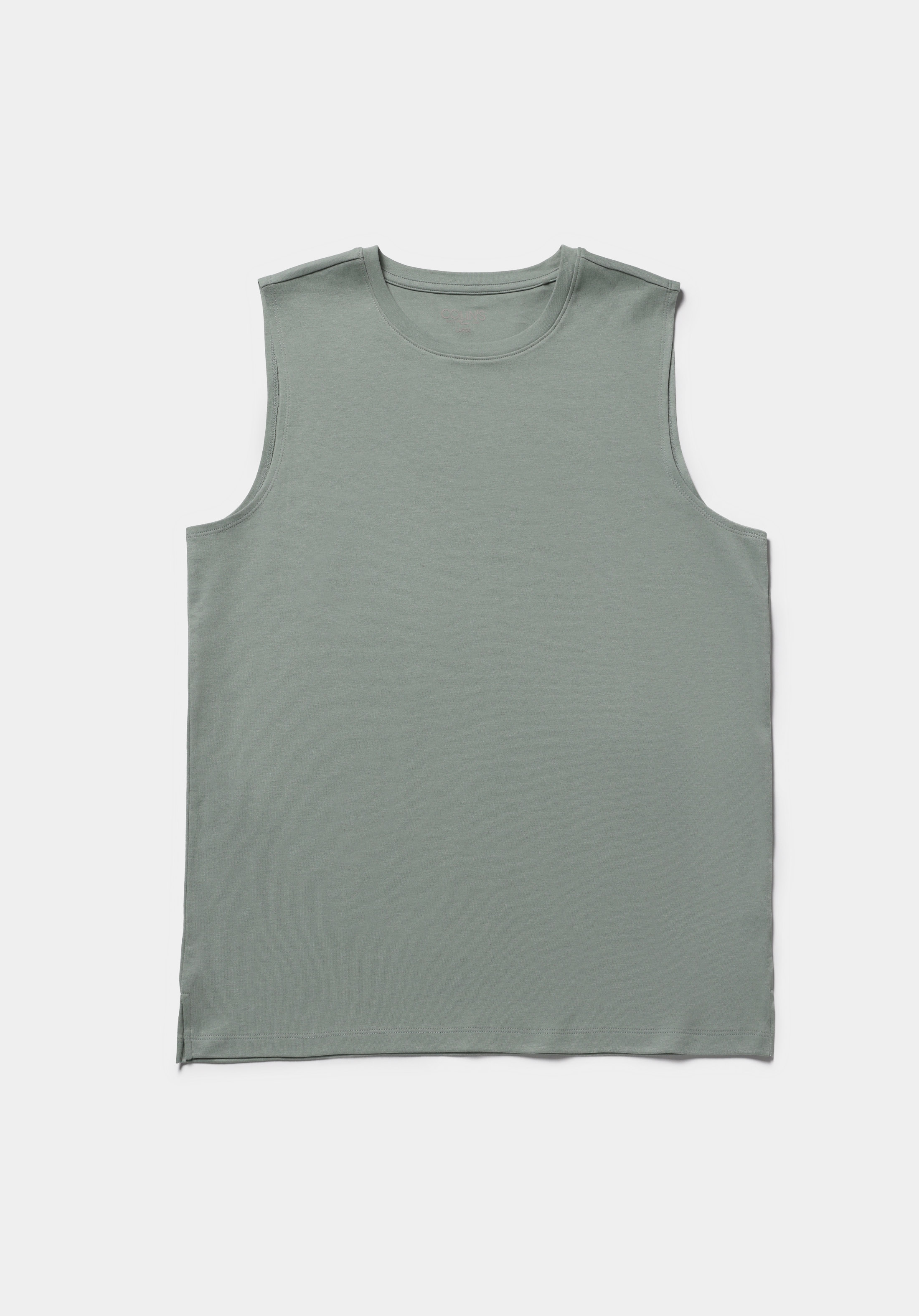 Regular Fit   Erkek Yeşil Atlet