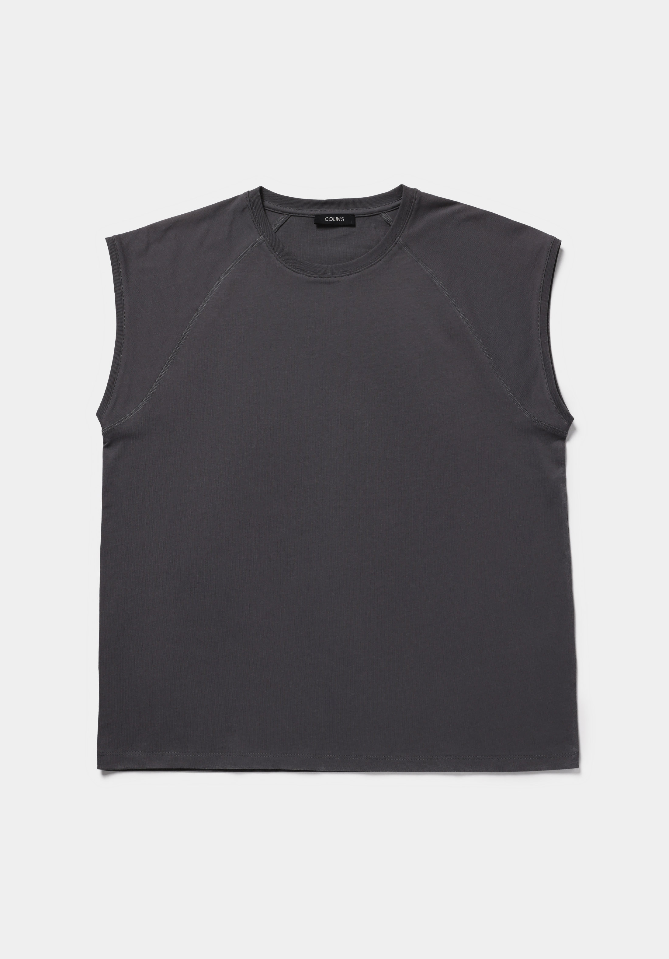 Boxy Fit   Erkek Antrasit Atlet